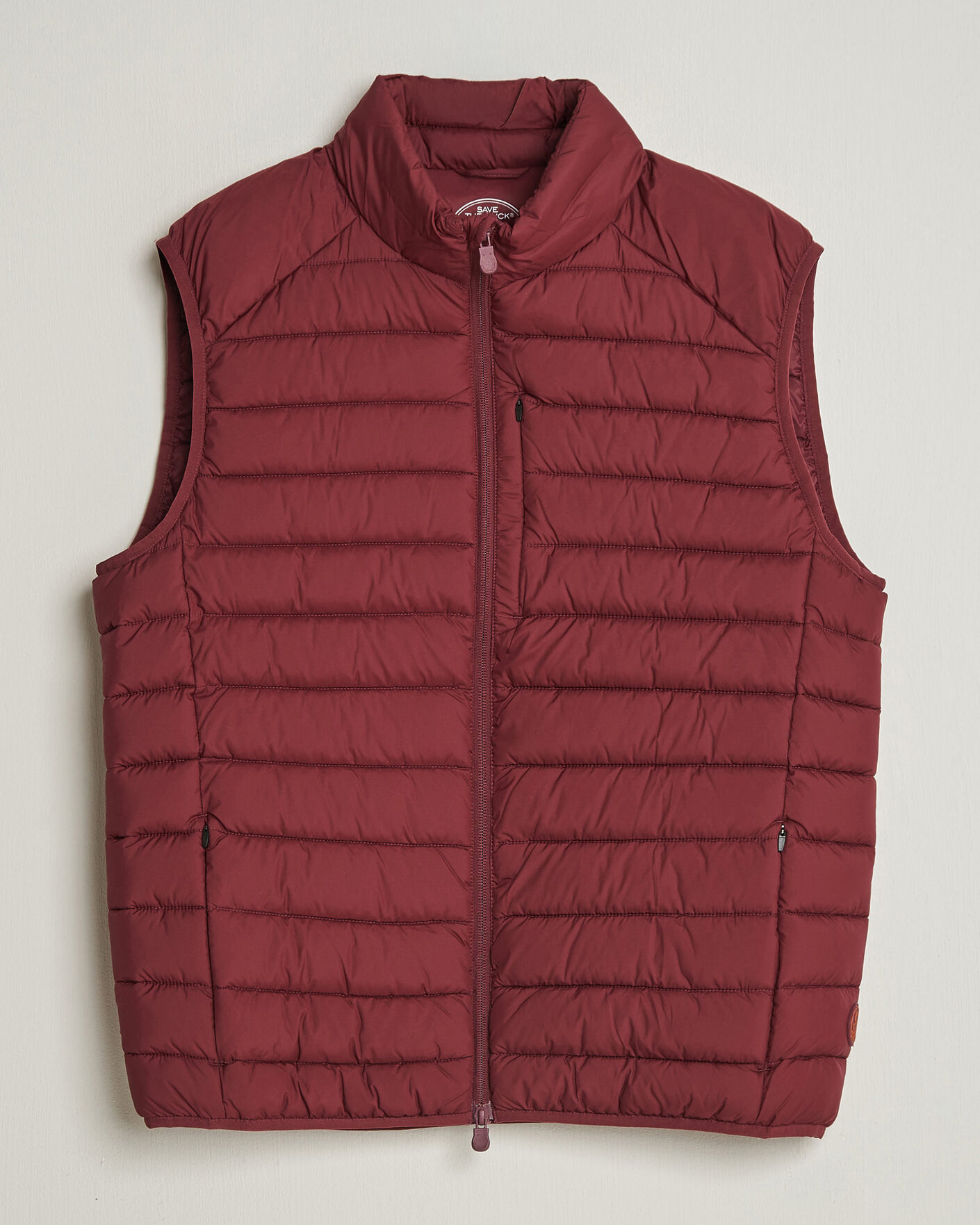 Hombres | Chalecos | Save The Duck | Rhus Matt Lightweight Vest Wine Red