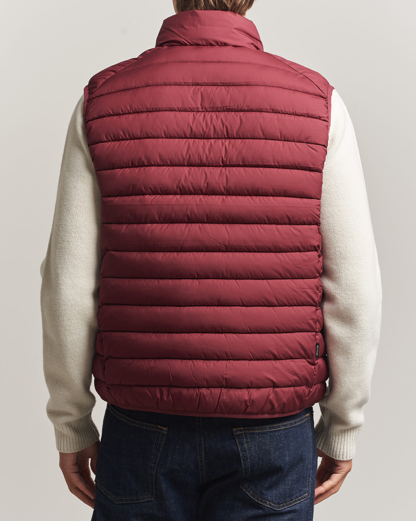 Hombres | Chalecos | Save The Duck | Rhus Matt Lightweight Vest Wine Red