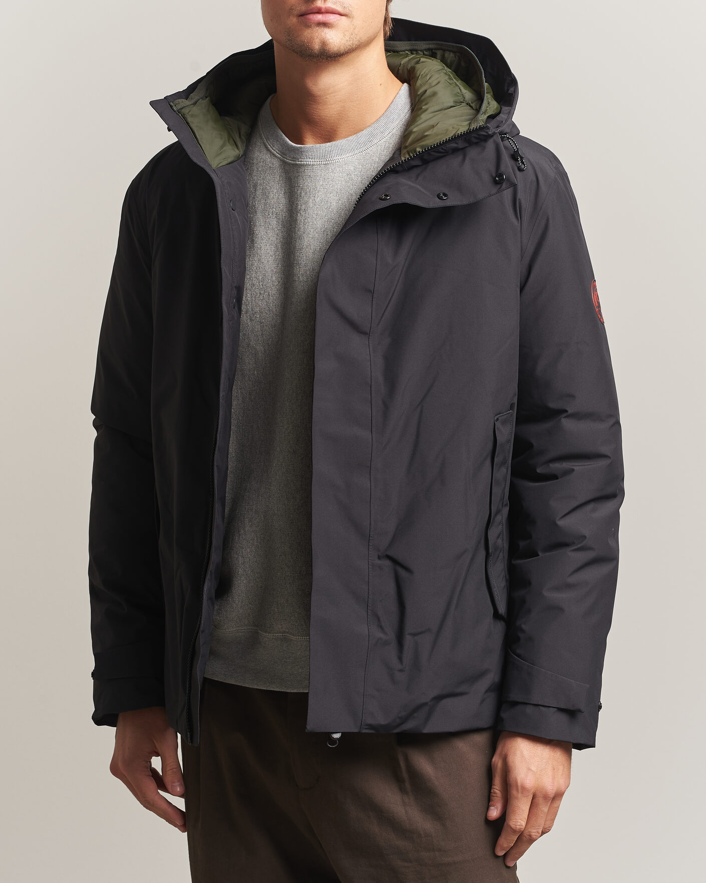 Hombres | Abrigos y chaquetas | Save The Duck | Arctic Gasparo Hooded Down Jacket Black