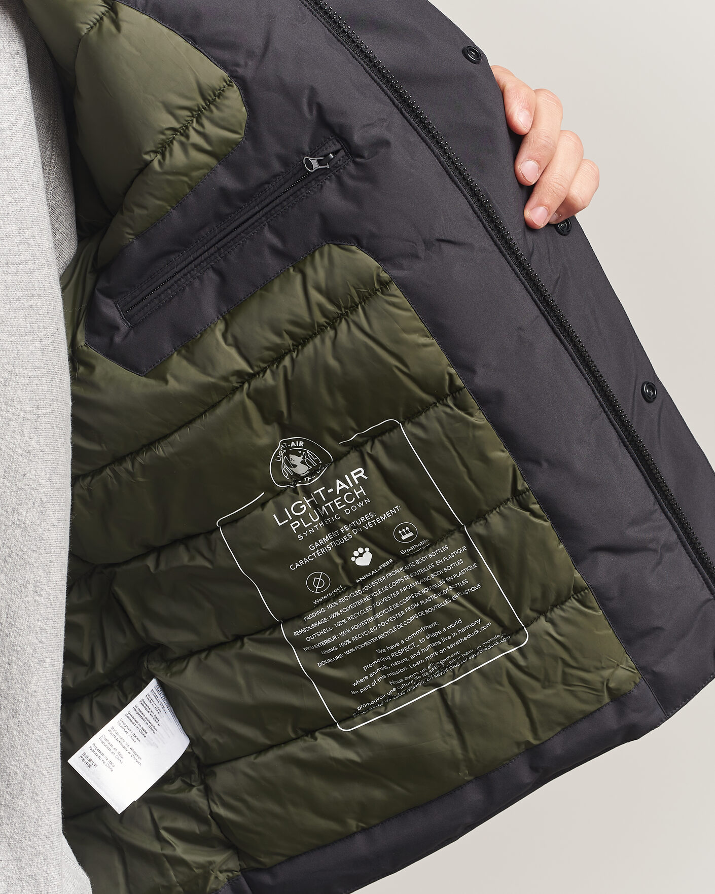 Hombres | Abrigos y chaquetas | Save The Duck | Arctic Gasparo Hooded Down Jacket Black