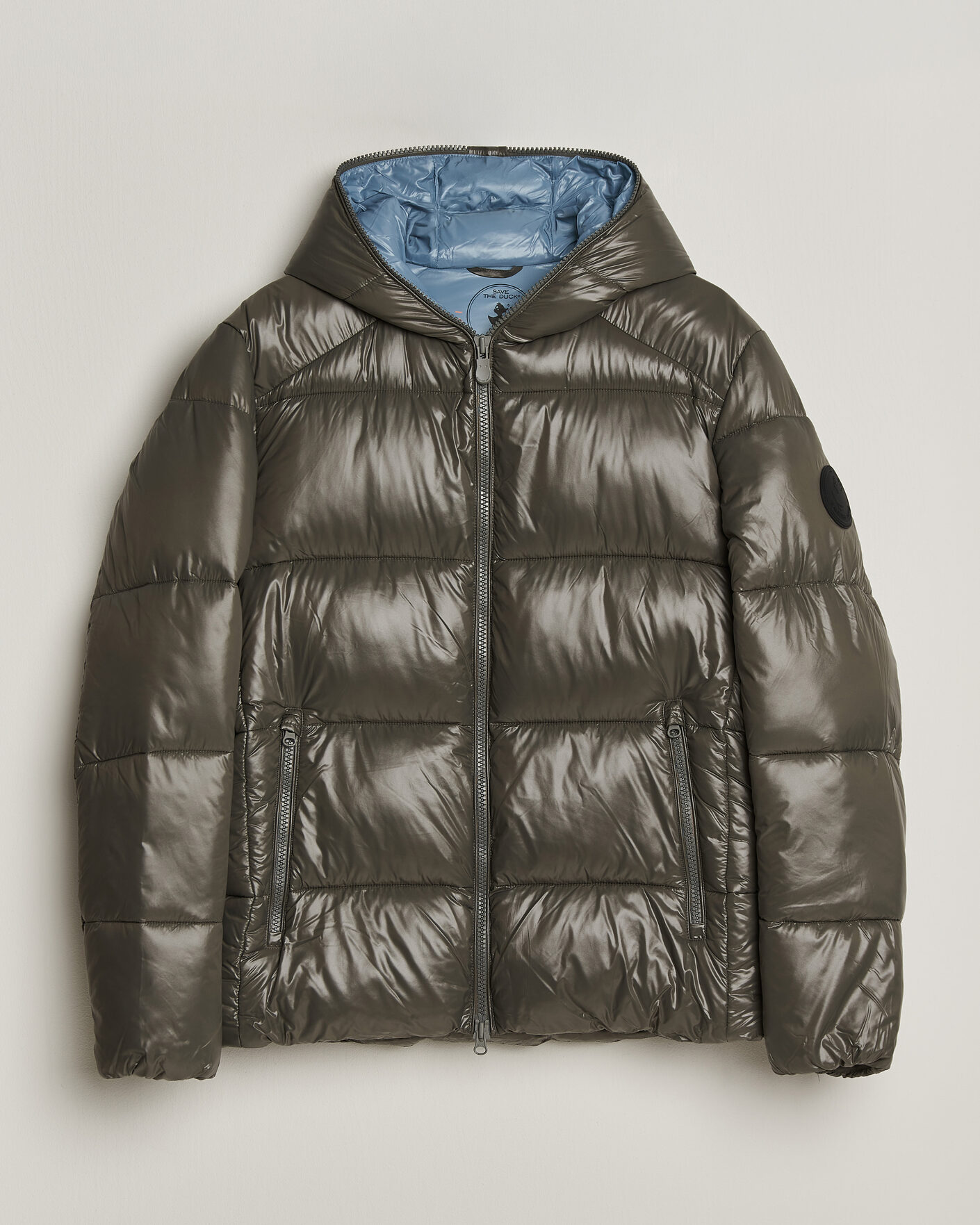 Hombres | Abrigos y chaquetas | Save The Duck | Edgard Padded Puffer Gunmetal Grey
