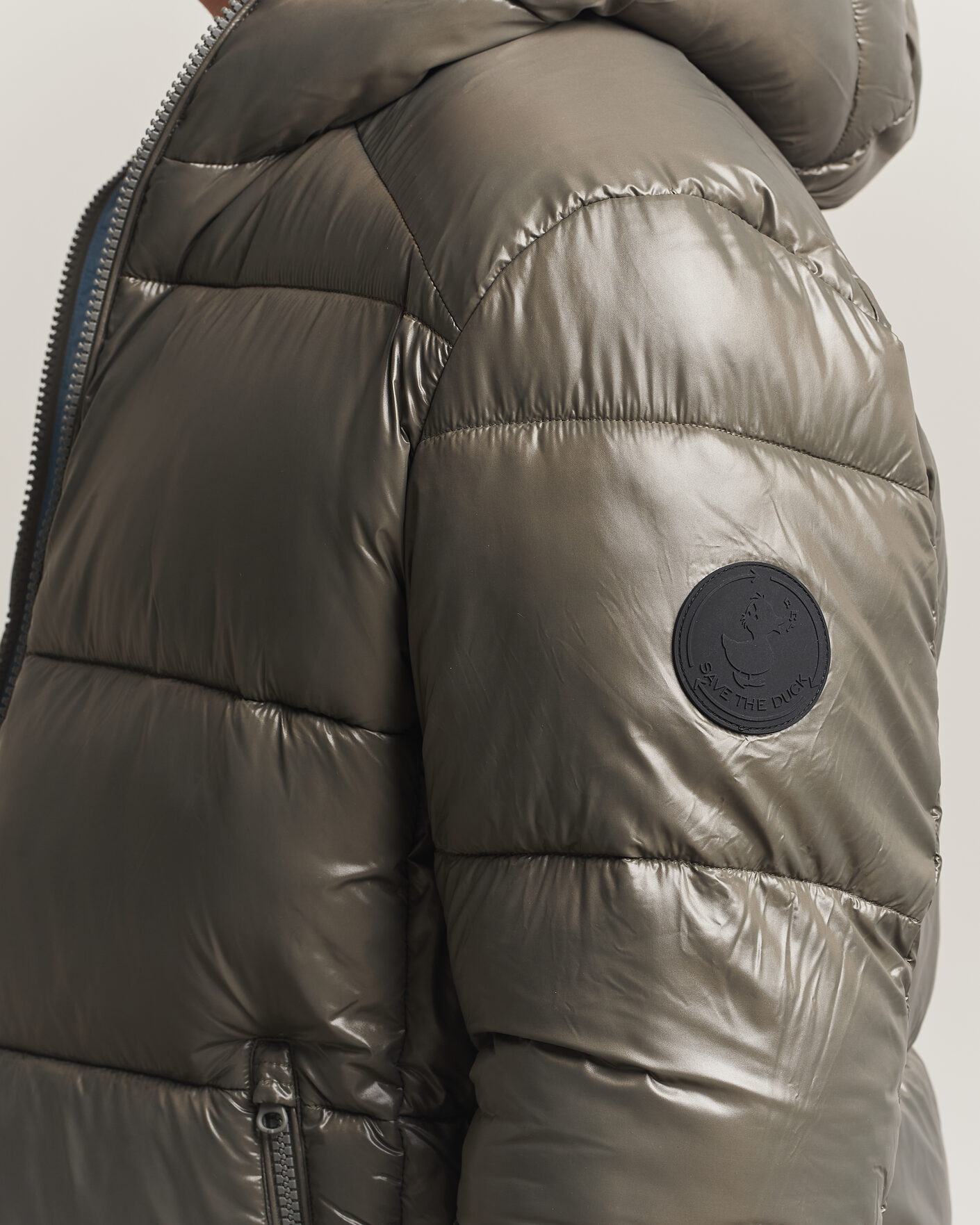 Hombres | Abrigos y chaquetas | Save The Duck | Edgard Padded Puffer Gunmetal Grey