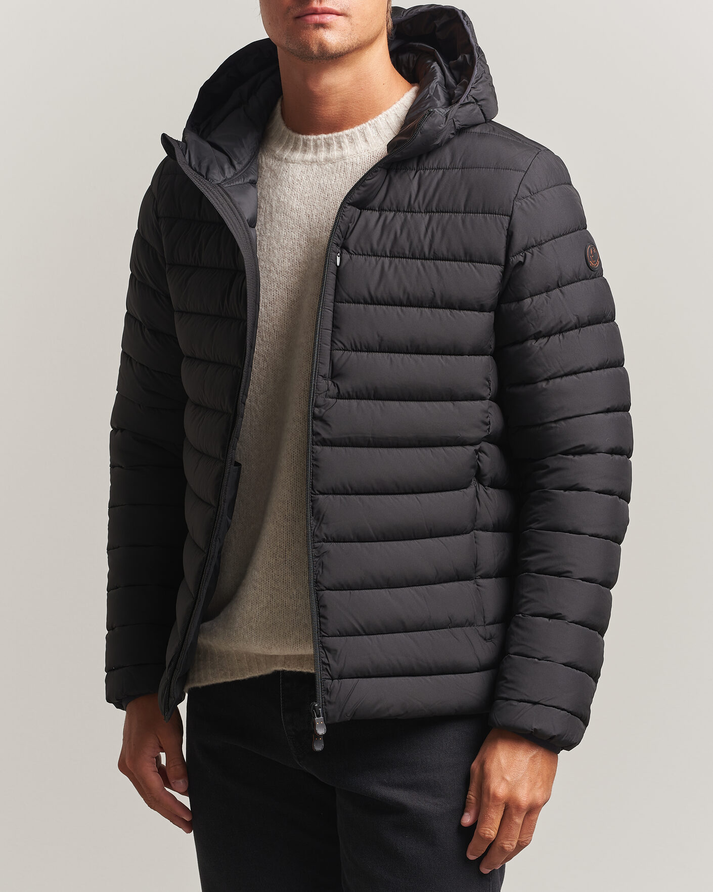 Hombres | Abrigos y chaquetas | Save The Duck | Juncus Matt Lightweight Hood Jacket Black