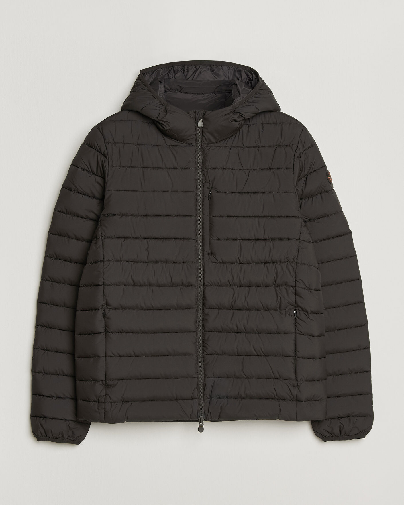 Hombres | Abrigos y chaquetas | Save The Duck | Juncus Matt Lightweight Hood Jacket Brown Black
