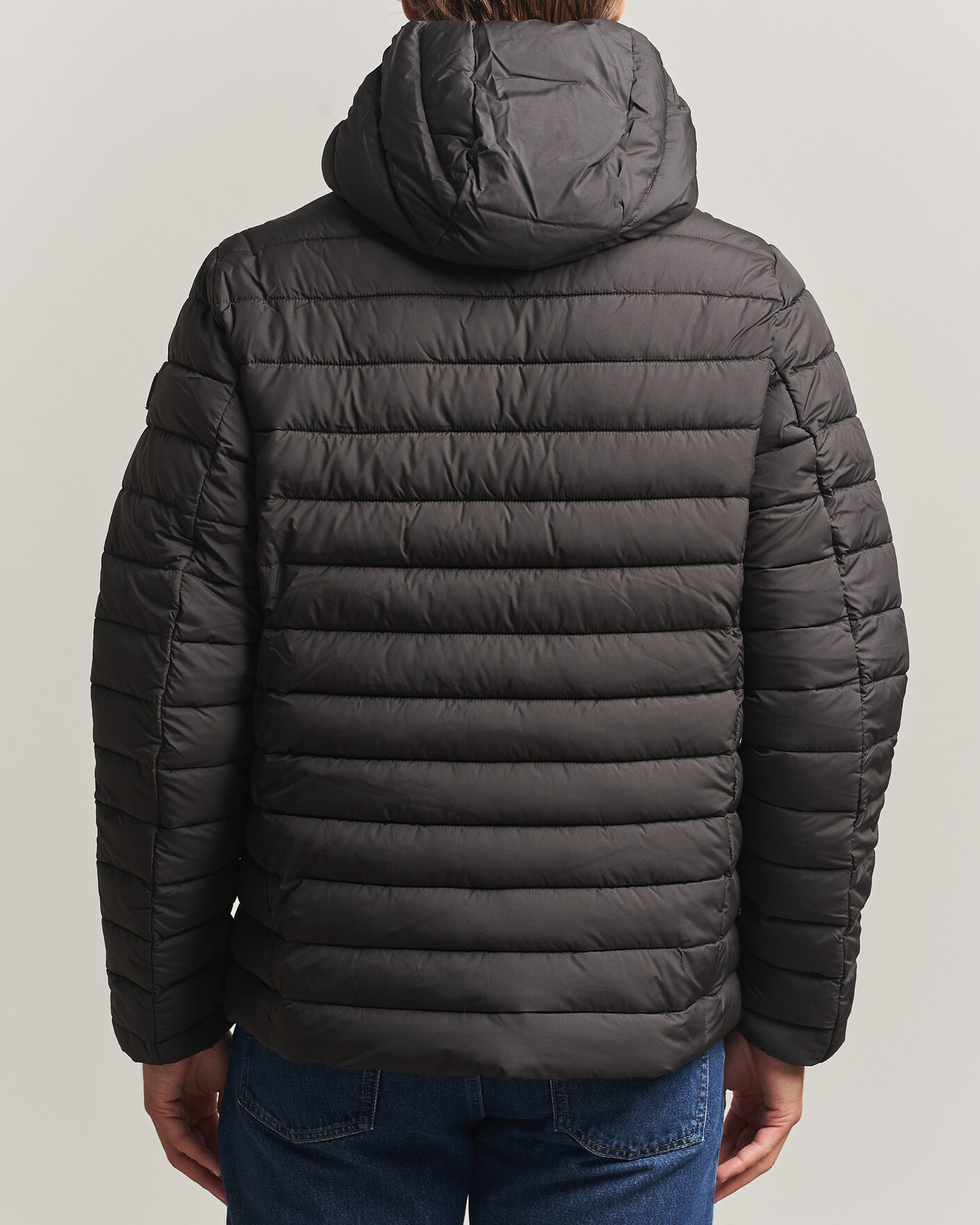 Hombres | Abrigos y chaquetas | Save The Duck | Juncus Matt Lightweight Hood Jacket Brown Black