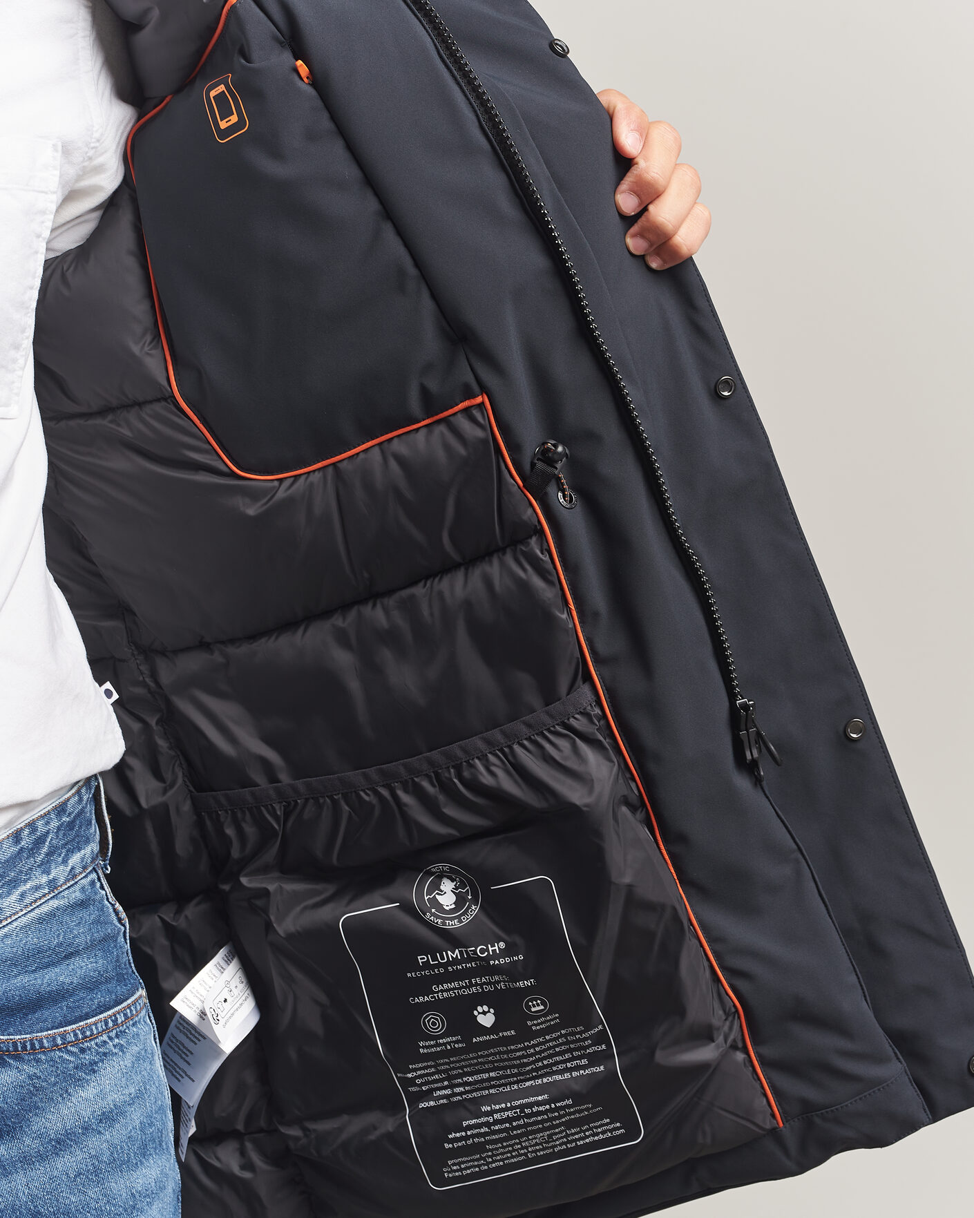 Hombres | Abrigos y chaquetas | Save The Duck | Wilson Arctic Parka Black