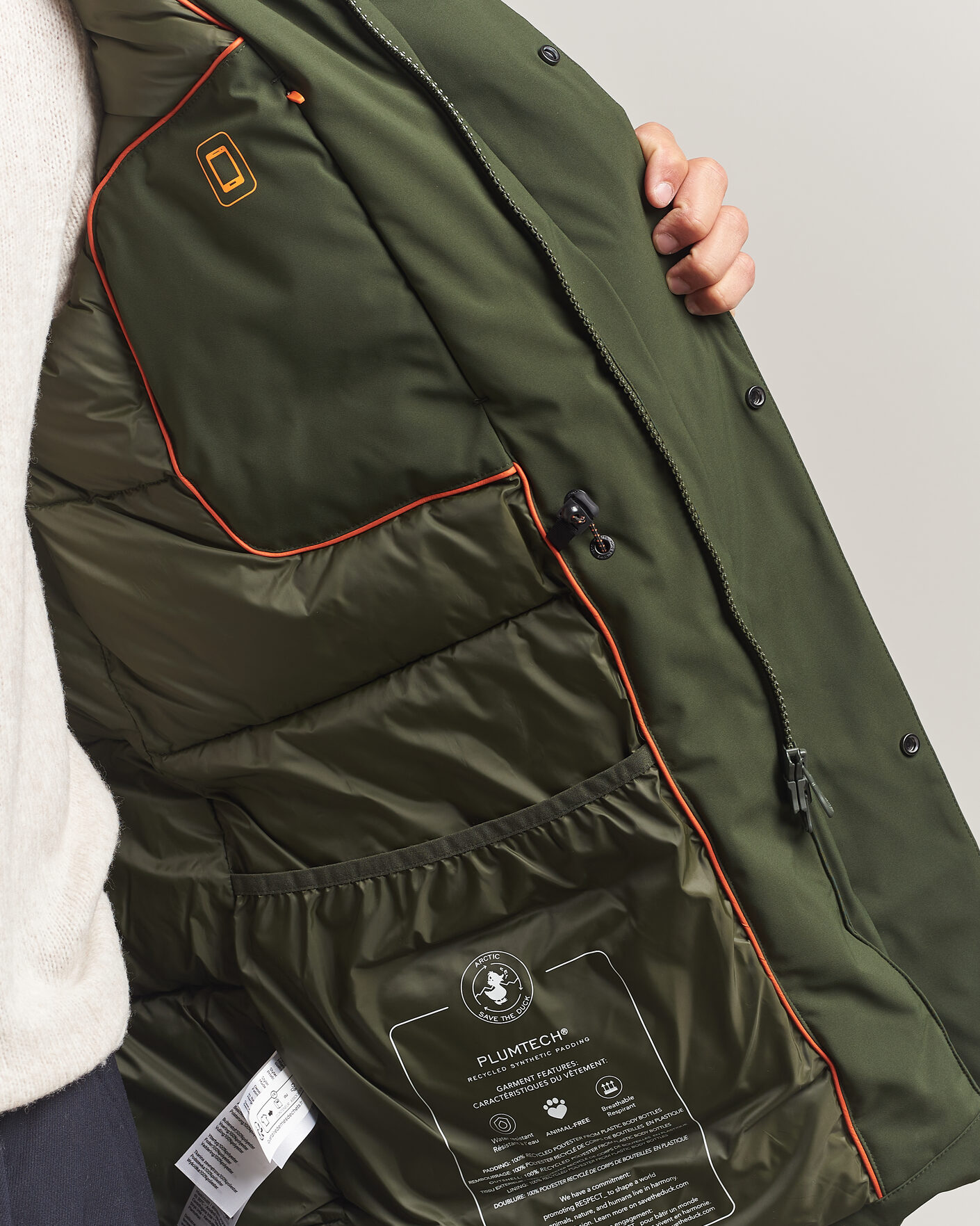 Hombres | Abrigos y chaquetas | Save The Duck | Wilson Arctic Parka Land Green