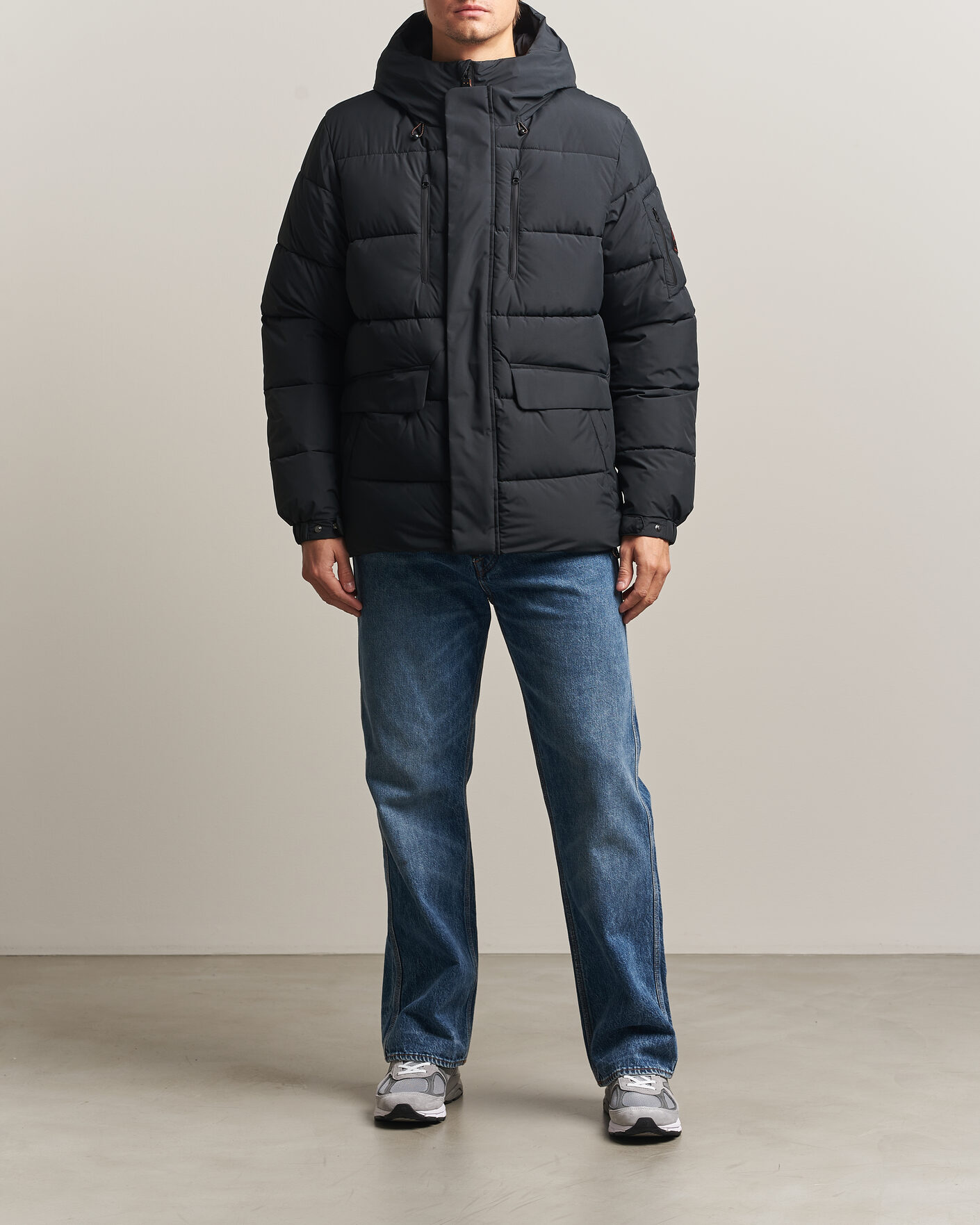 Hombres | Abrigos y chaquetas | Save The Duck | Espel Short Arctic Parka Black