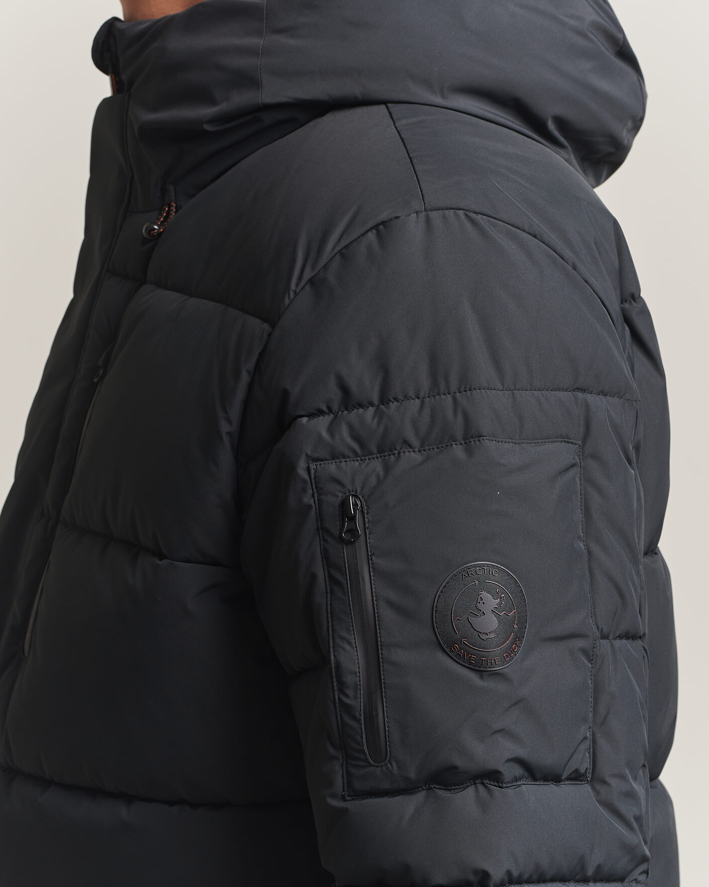 Hombres | Abrigos y chaquetas | Save The Duck | Espel Short Arctic Parka Black