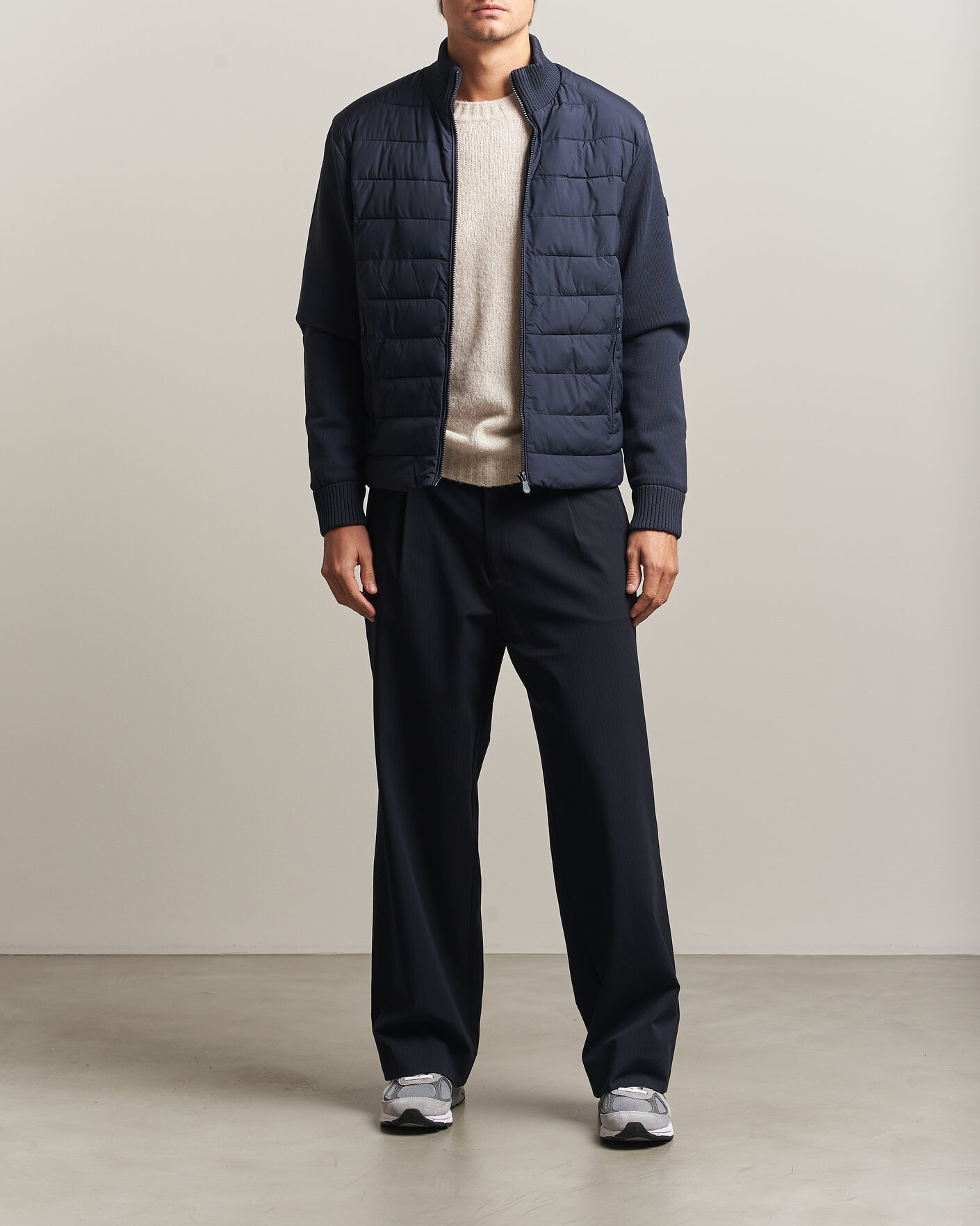 Hombres | Abrigos y chaquetas | Save The Duck | Sedum Hybrid Jacket Blue Black