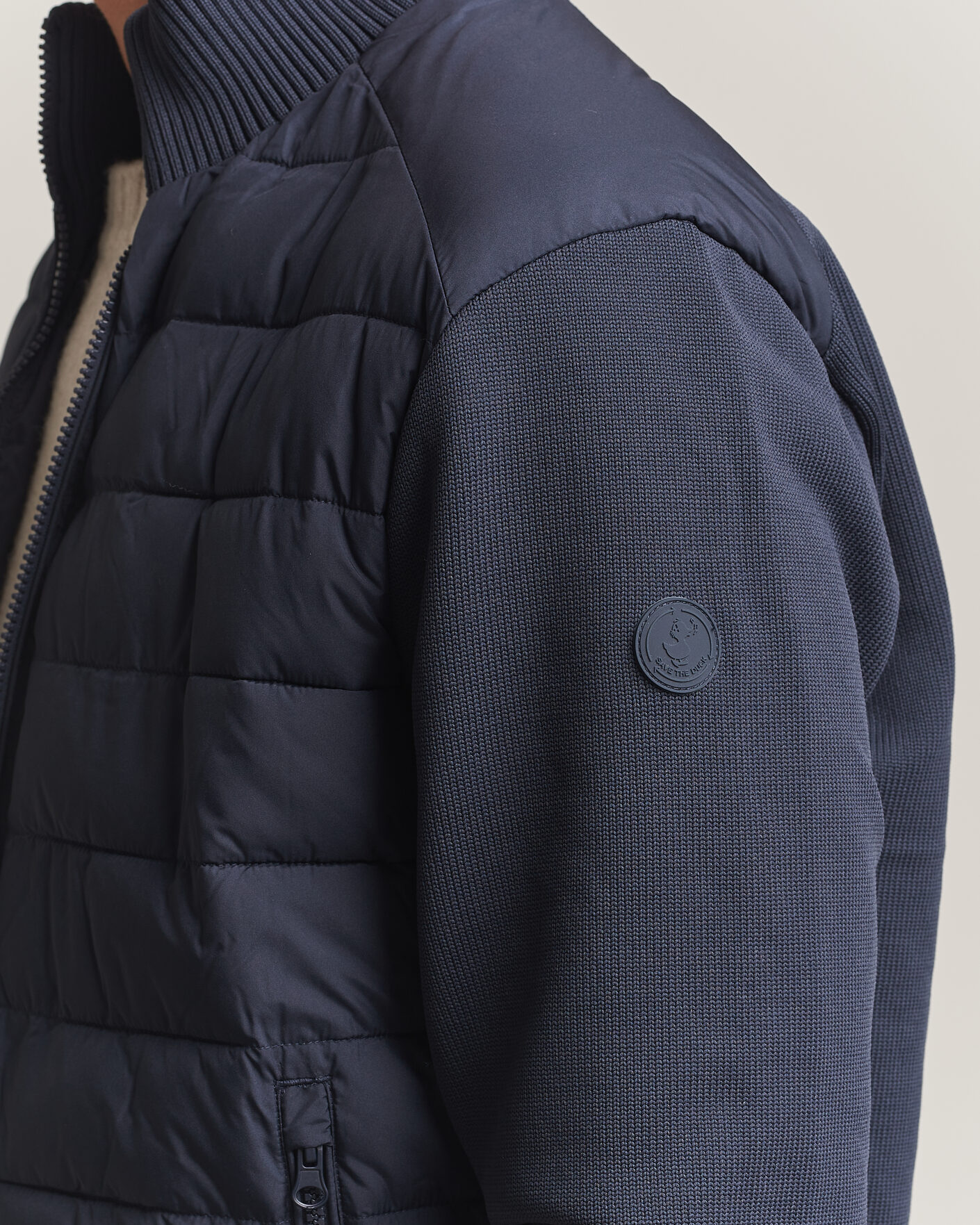 Hombres | Abrigos y chaquetas | Save The Duck | Sedum Hybrid Jacket Blue Black