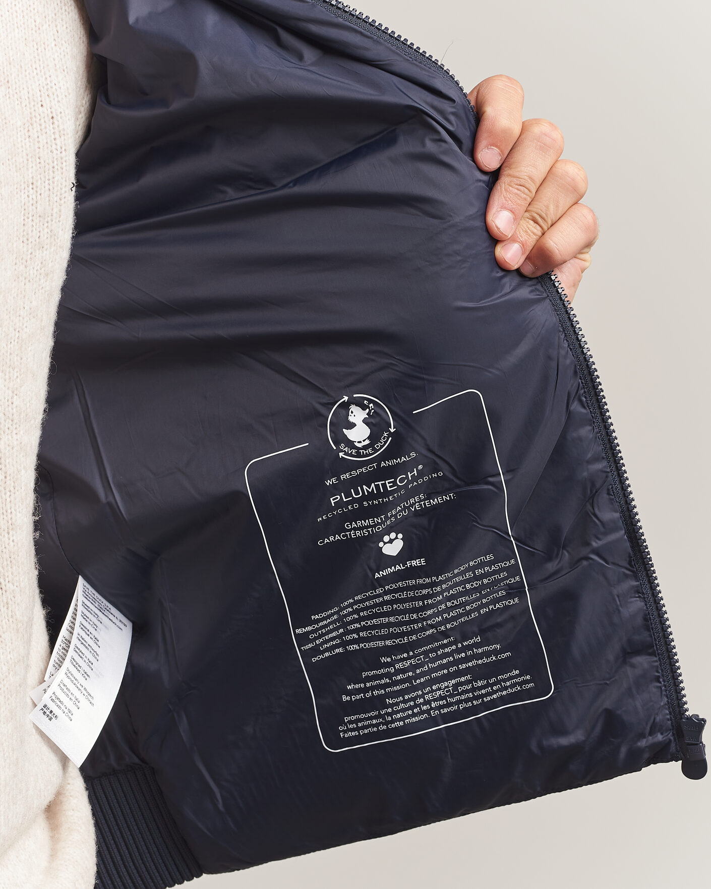Hombres | Abrigos y chaquetas | Save The Duck | Sedum Hybrid Jacket Blue Black