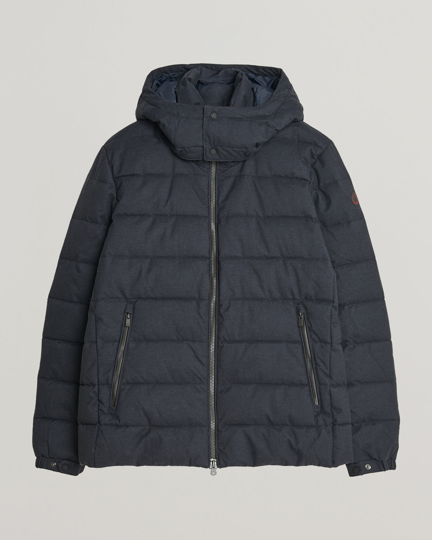Hombres | Abrigos y chaquetas | Save The Duck | Constantin Padded Flannel Jacket Navy Blue Melange