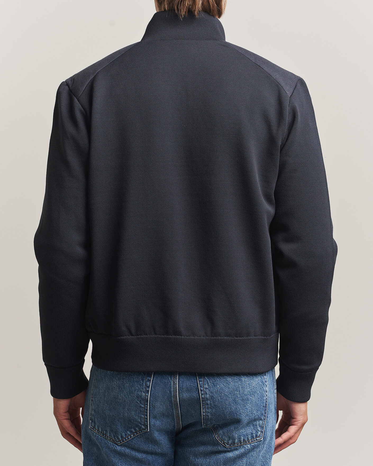 Hombres | Abrigos y chaquetas | Save The Duck | Lasse Padded Hybrid Jacket Navy Blue Melange
