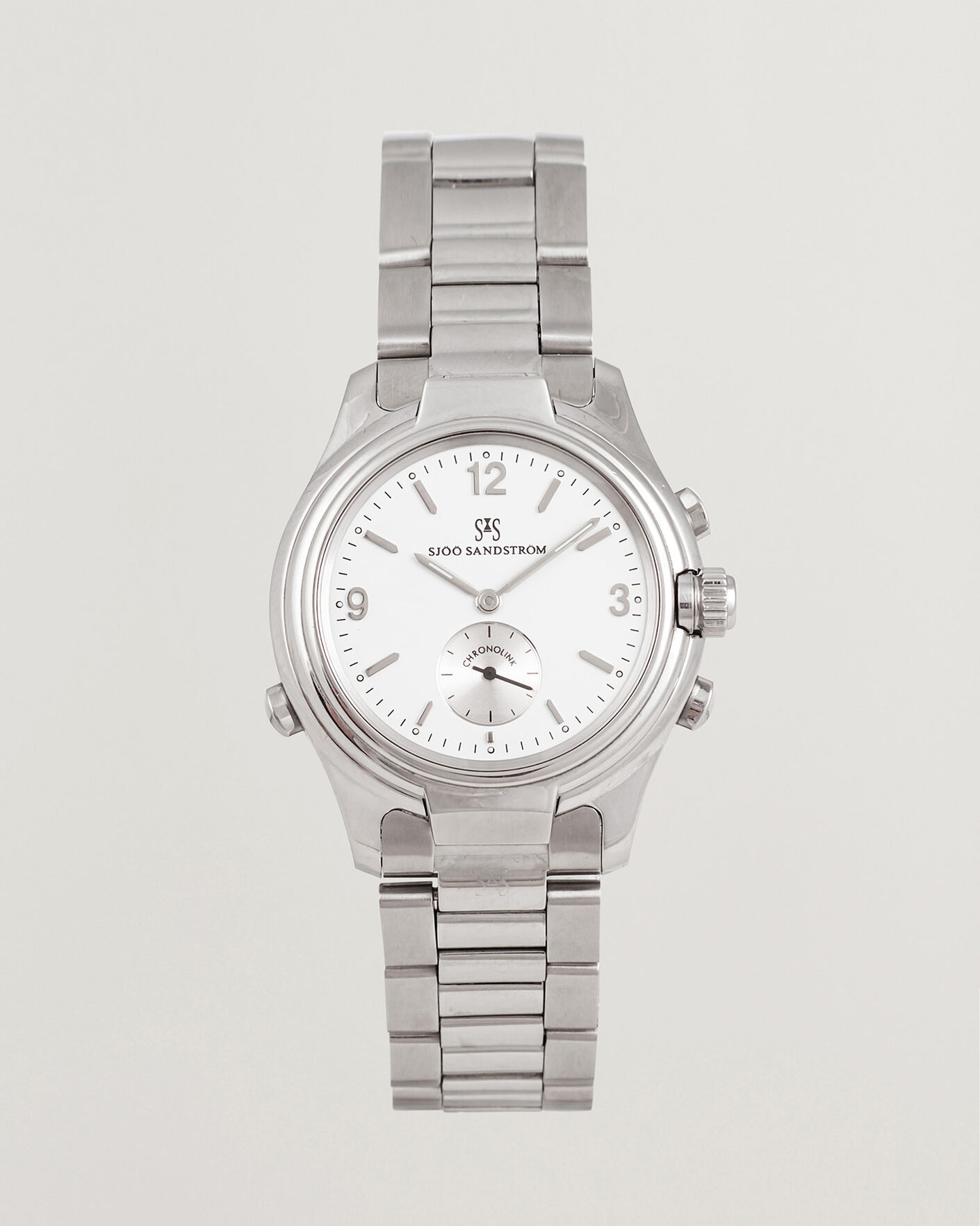 Hombres | Pre-Owned & Vintage Watches | Sjöö Sandström Pre-Owned | Chronolink Worldtimer UTC Swedish Blonde