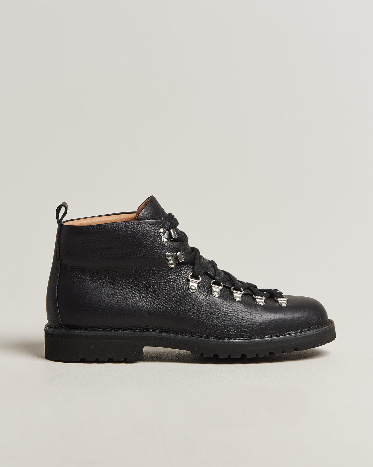 Hombres | Botas | Fracap | M120 Grain Leather Boot Black