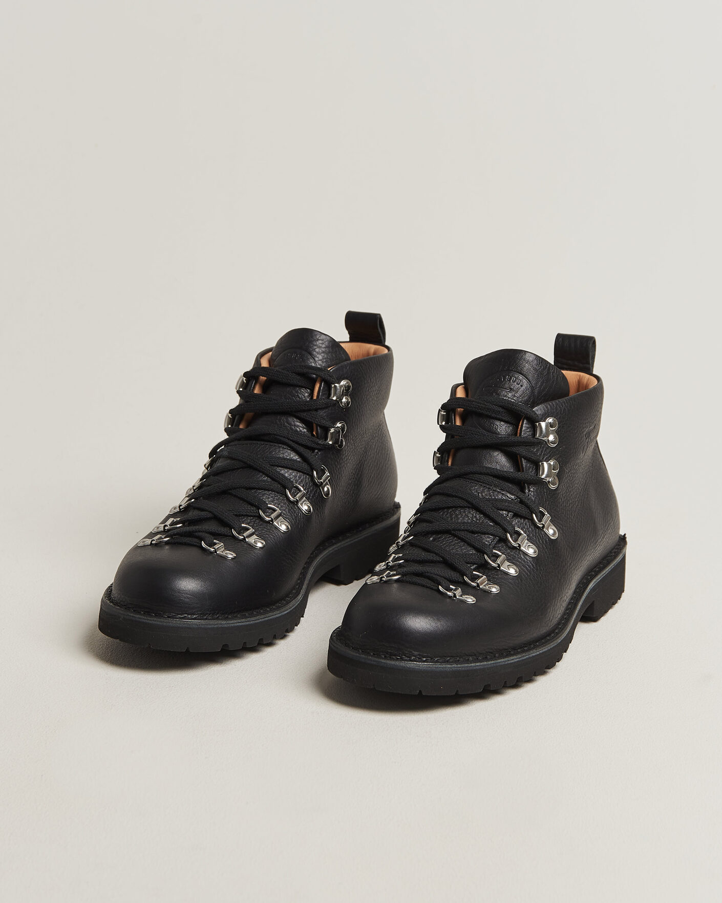 Hombres | Botas | Fracap | M120 Grain Leather Boot Black