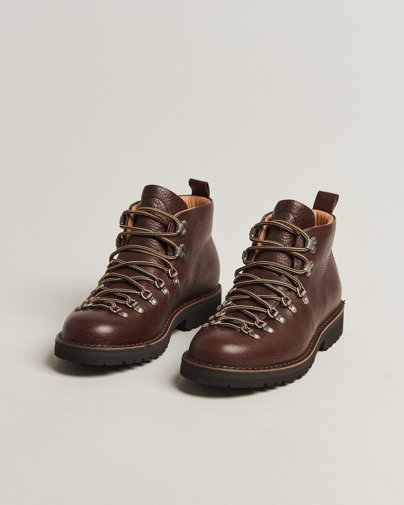 Hombres | Botas | Fracap | M120 Grain Leather Boot Corteccia