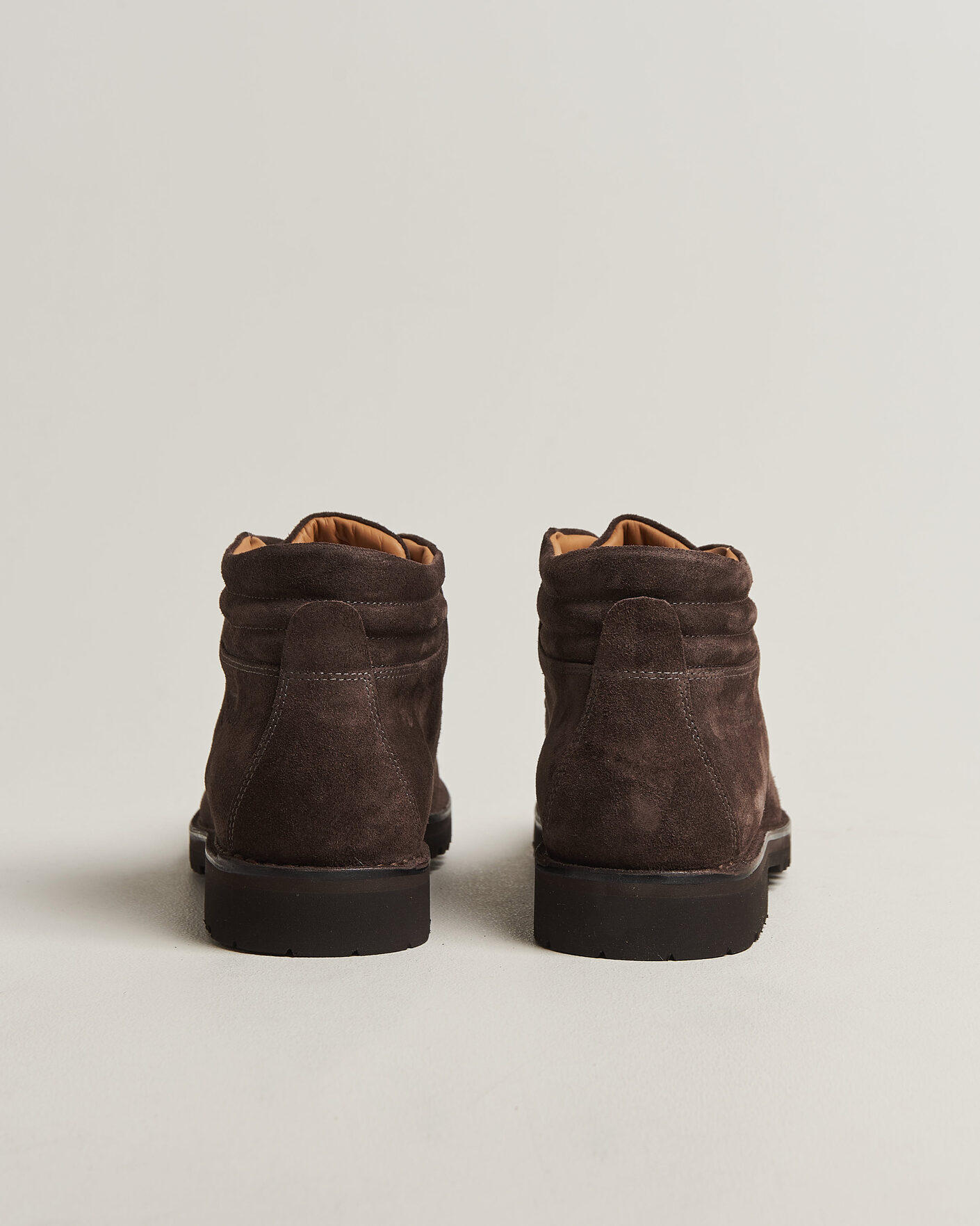 Hombres | Botas | Fracap | M127 Suede Boot Dark Brown