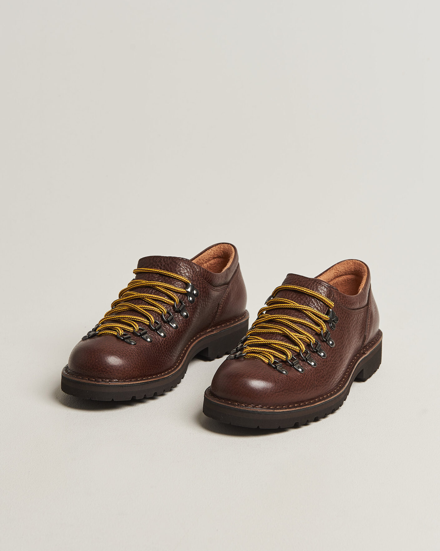 Hombres | Botas | Fracap | M121 Low Grain Leather Boot Corteccia