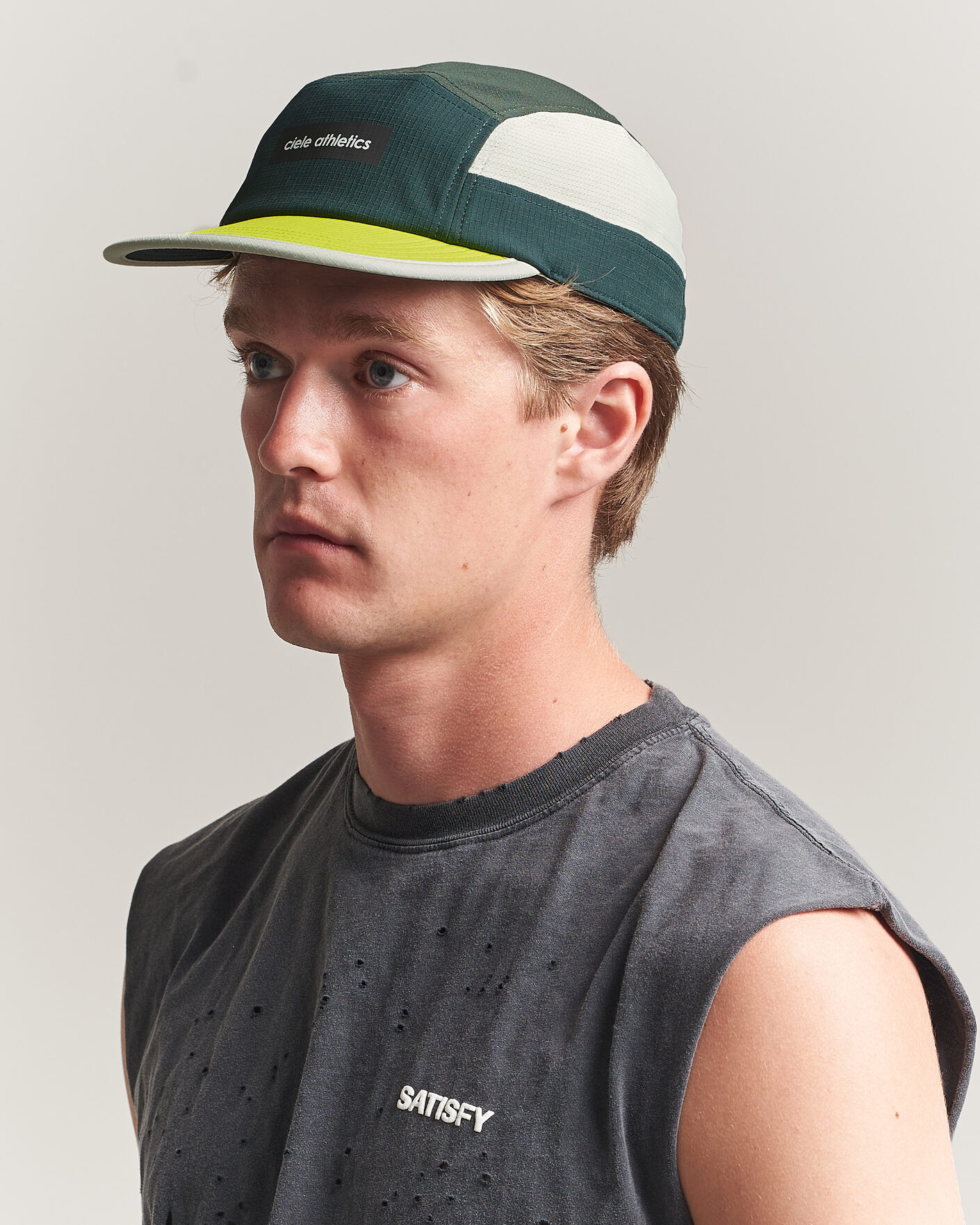 Hombres | Sombreros y gorras | Ciele | GOCap Field Running Cap Spruce Light Moss