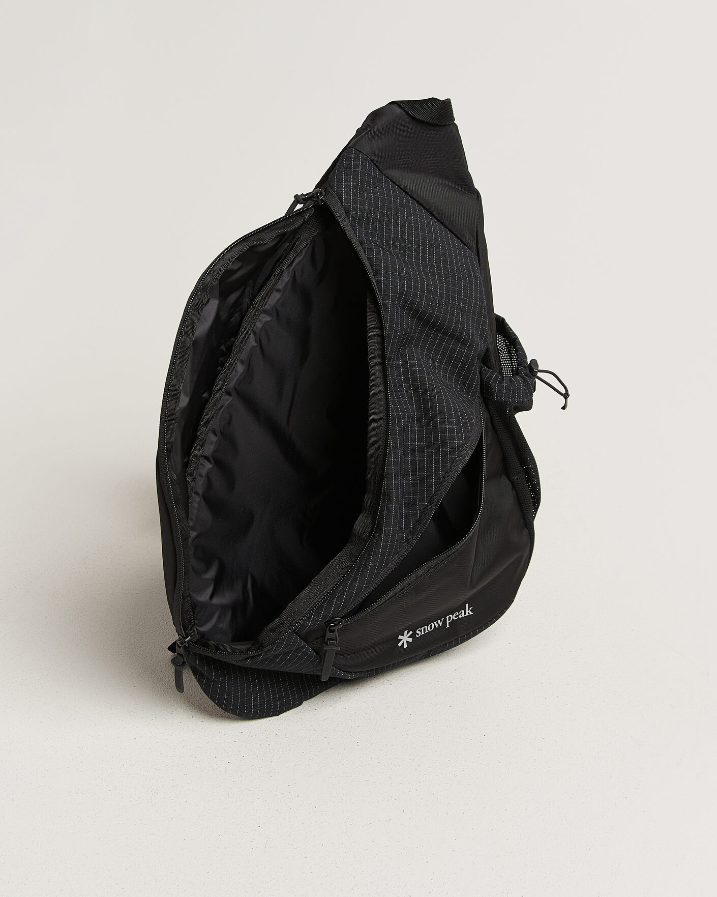 Hombres | Bolsos | Snow Peak | Grid Sling Bag Black