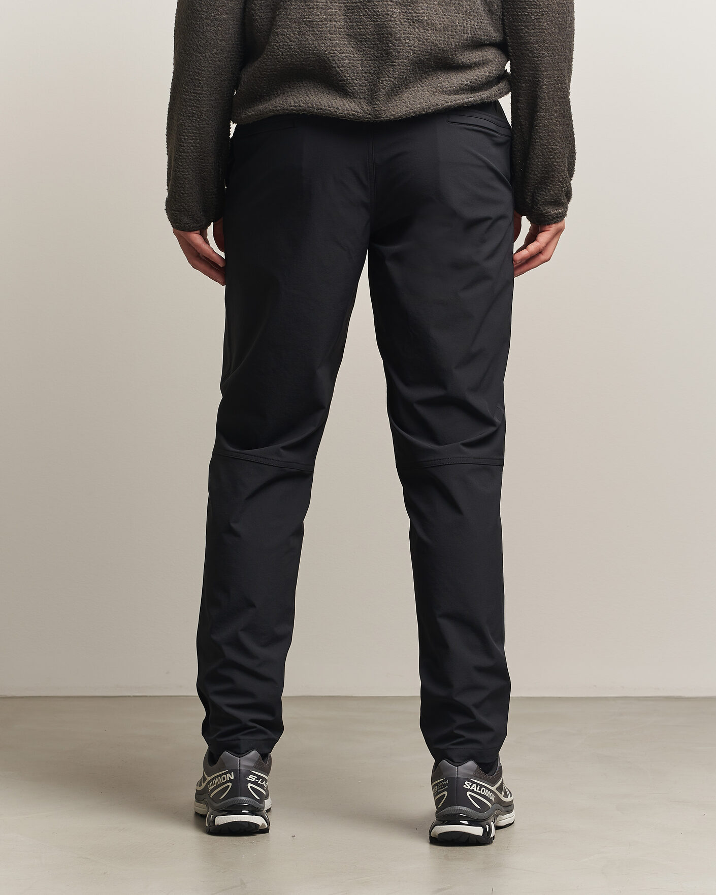 Hombres | Pantalones | Snow Peak | Water-Repellent Stretch Tapered Pants Black