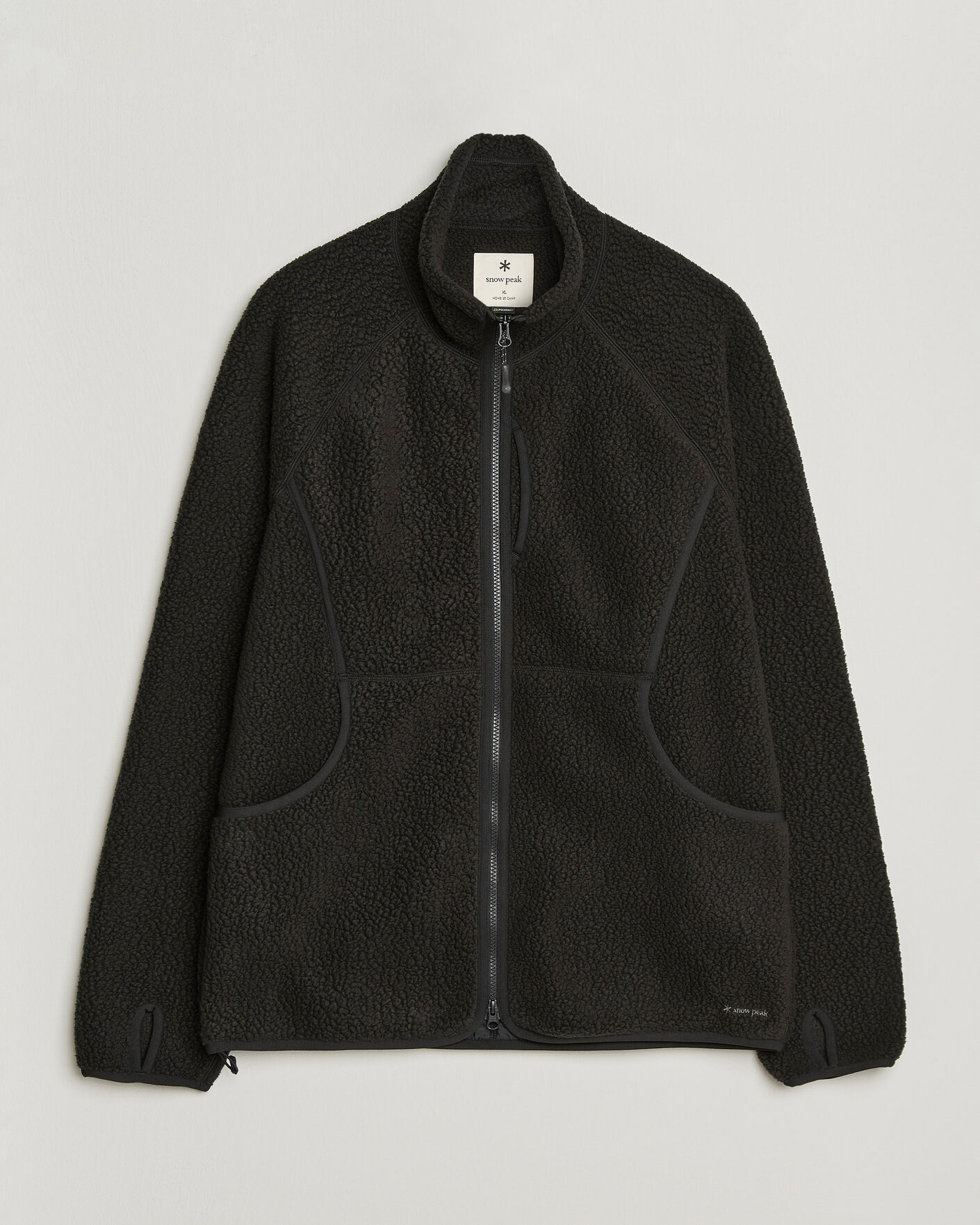 Hombres | Abrigos y chaquetas | Snow Peak | Thermal Boa Fleece Jacket Black