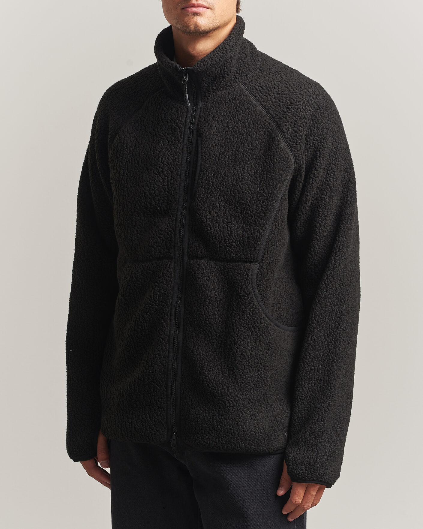 Hombres | Abrigos y chaquetas | Snow Peak | Thermal Boa Fleece Jacket Black