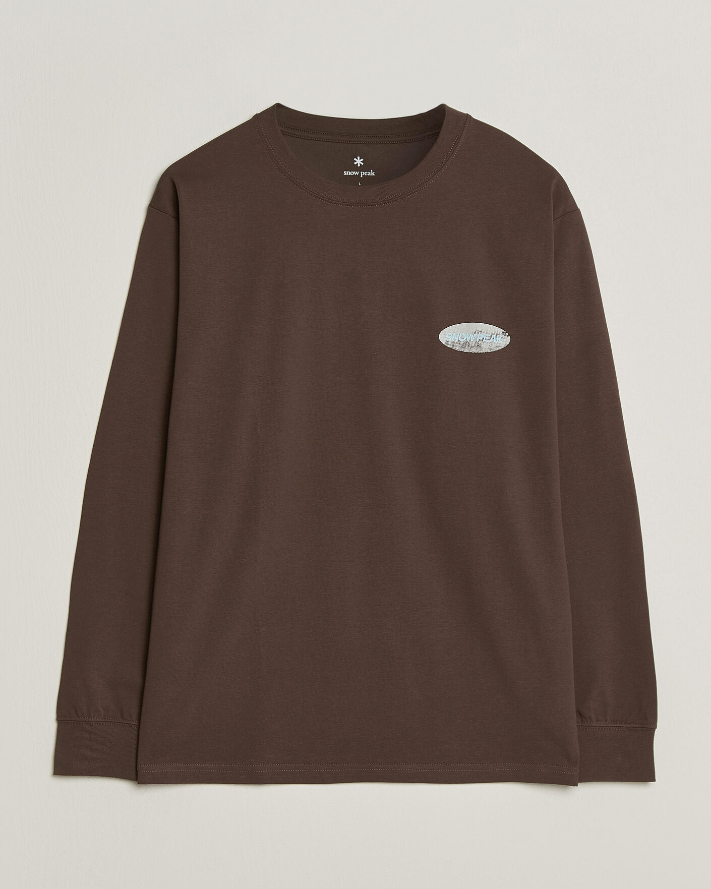 Hombres | Camisetas | Snow Peak | Campscape L/S T-Shirt Brown