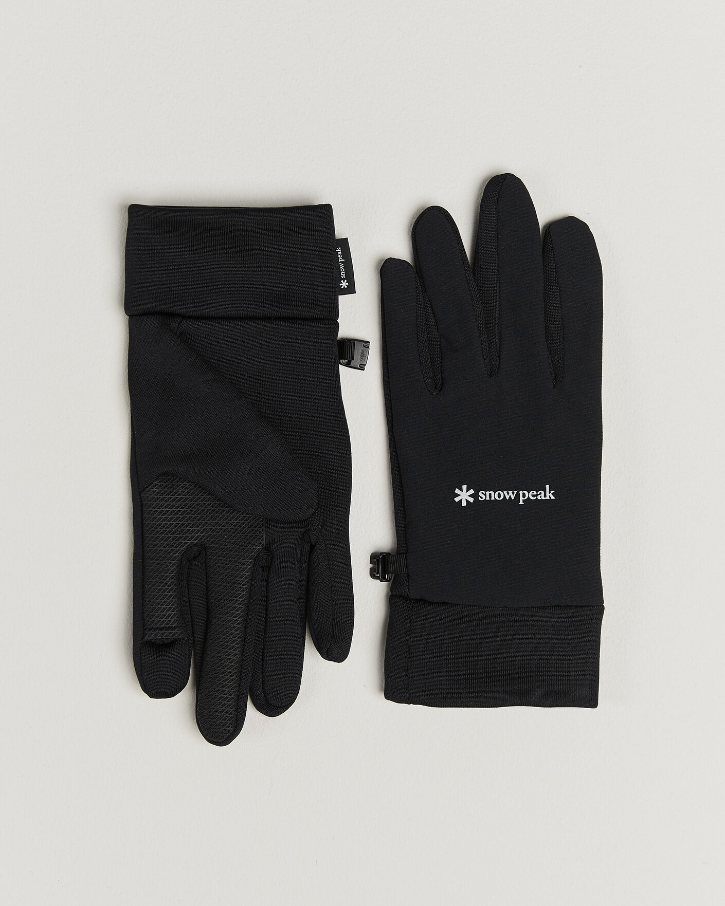 Hombres | Guantes | Snow Peak | Polartec Power Stretch Gloves Black