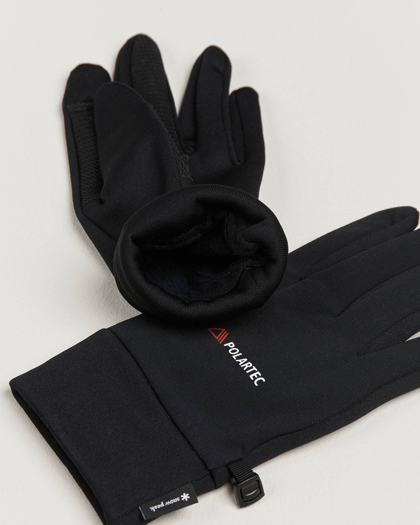 Hombres | Guantes | Snow Peak | Polartec Power Stretch Gloves Black