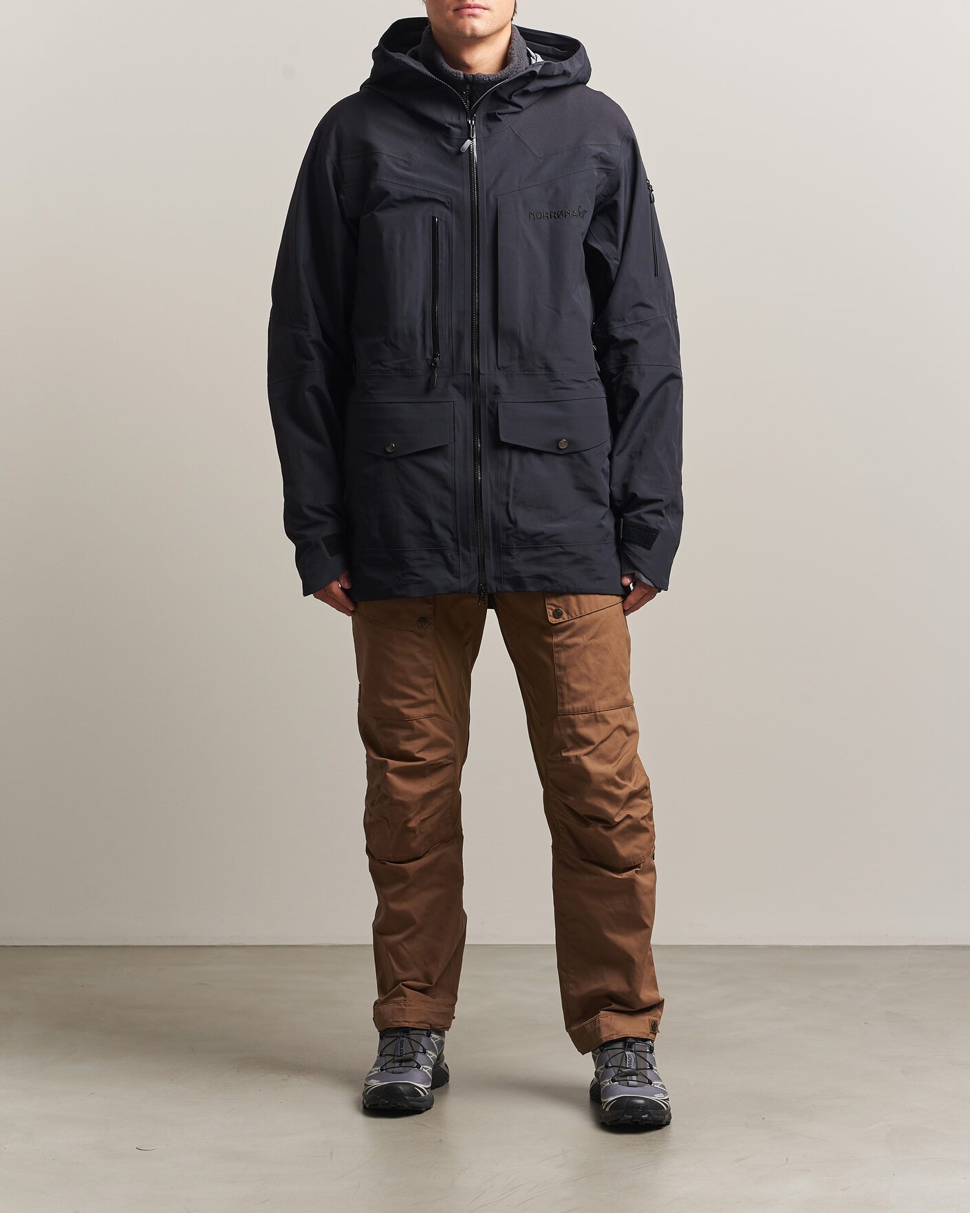Hombres | Abrigos y chaquetas | Norrøna | Tamok Dri3 Jacket Caviar Black