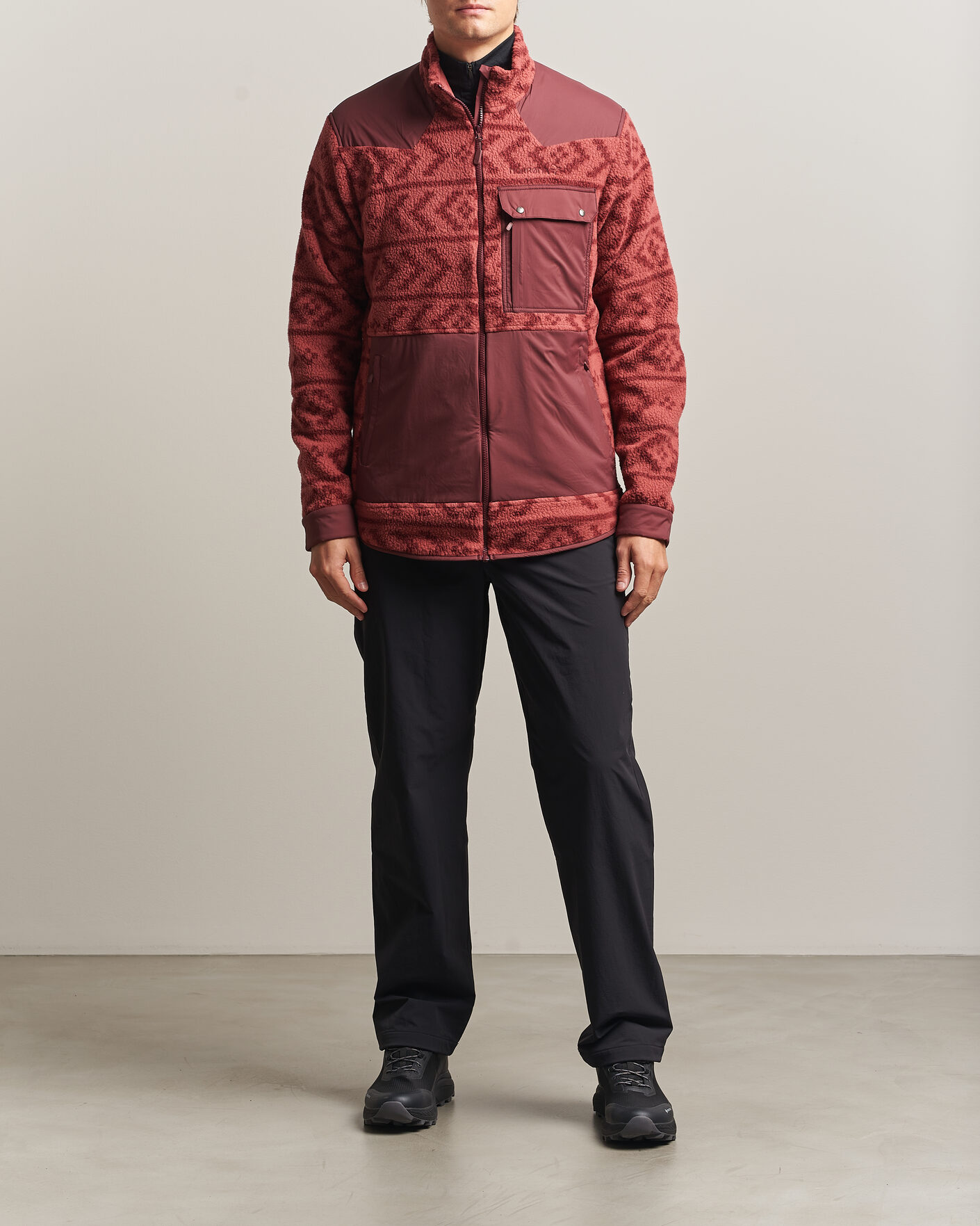 Hombres | Abrigos y chaquetas | Norrøna | Tamok Warm3 Fleece Jacket Cowhide