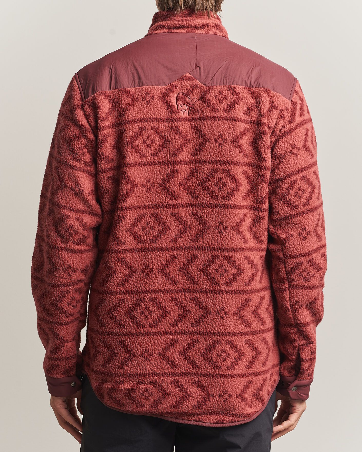 Hombres | Abrigos y chaquetas | Norrøna | Tamok Warm3 Fleece Jacket Cowhide
