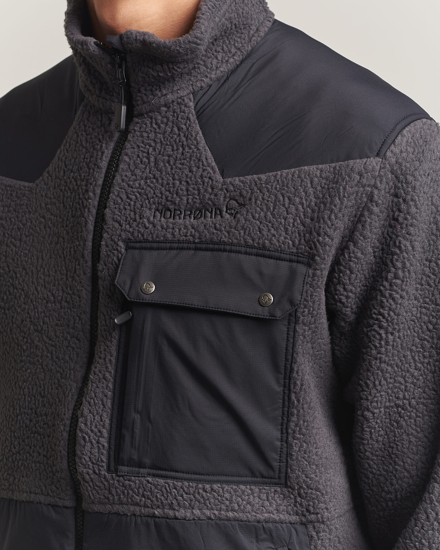 Hombres | Abrigos y chaquetas | Norrøna | Tamok Warm3 Fleece Jacket Phantom