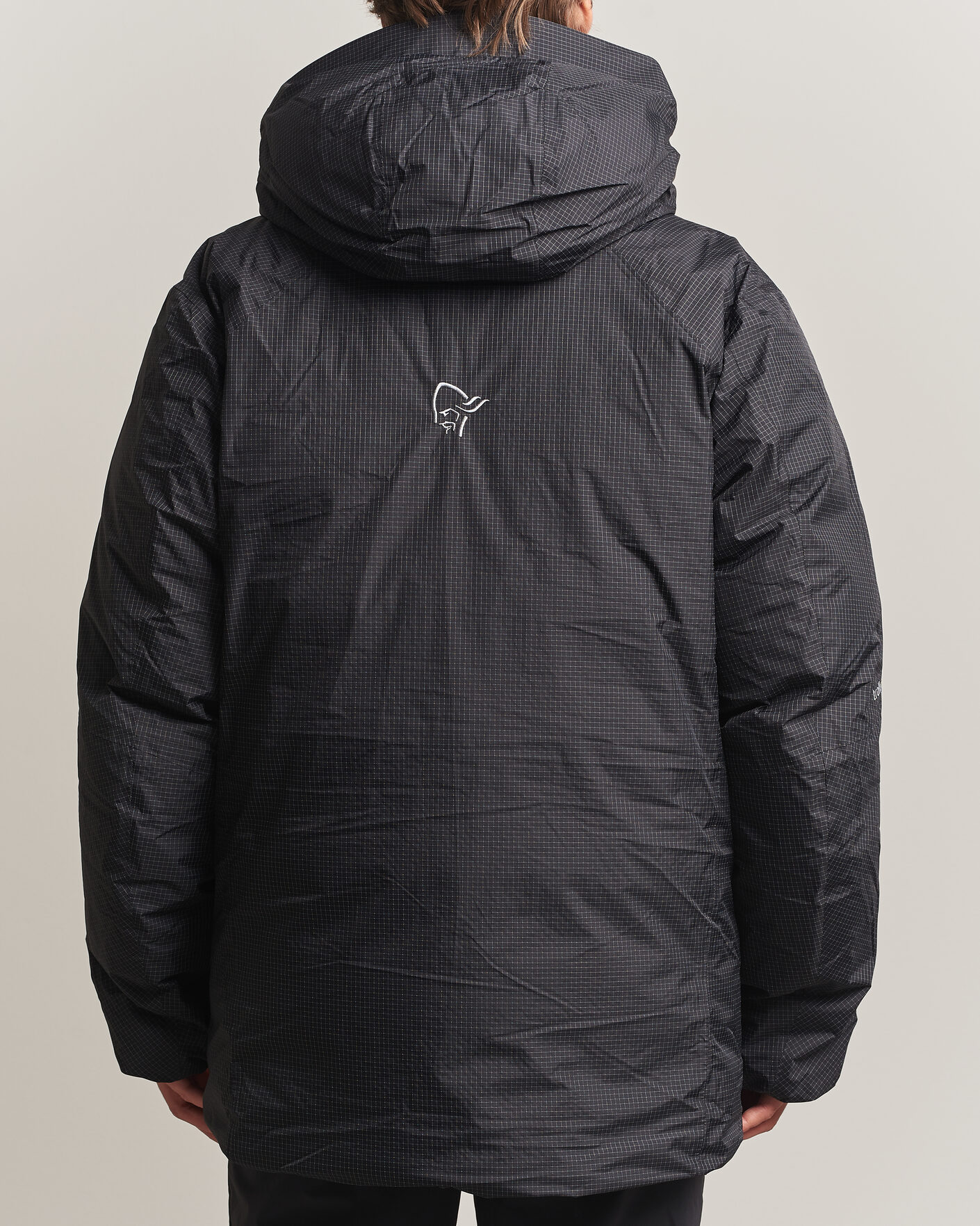 Hombres | Abrigos y chaquetas | Norrøna | Trollveggen dri2 Down 800 Zip Hood Caviar Black