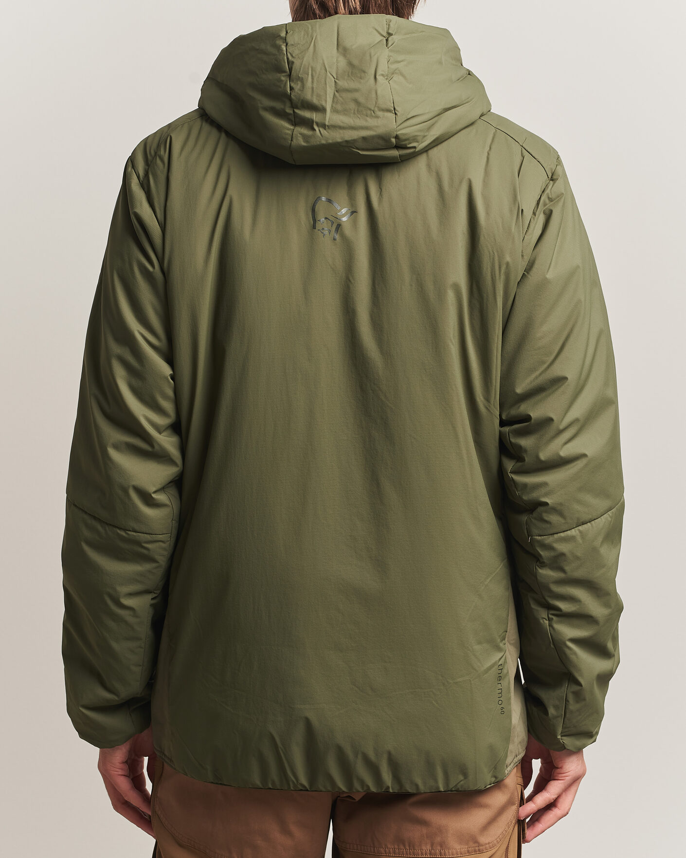 Hombres | Abrigos y chaquetas | Norrøna | Femund Thermo Zip Hood Olive Night