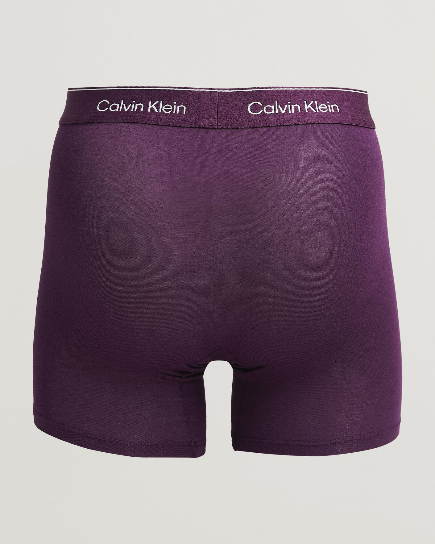 Hombres | Ropa interior y calcetines | Calvin Klein | 3-Pack Icon Cotton Stretch Boxer Brief Black/Grey/Purple