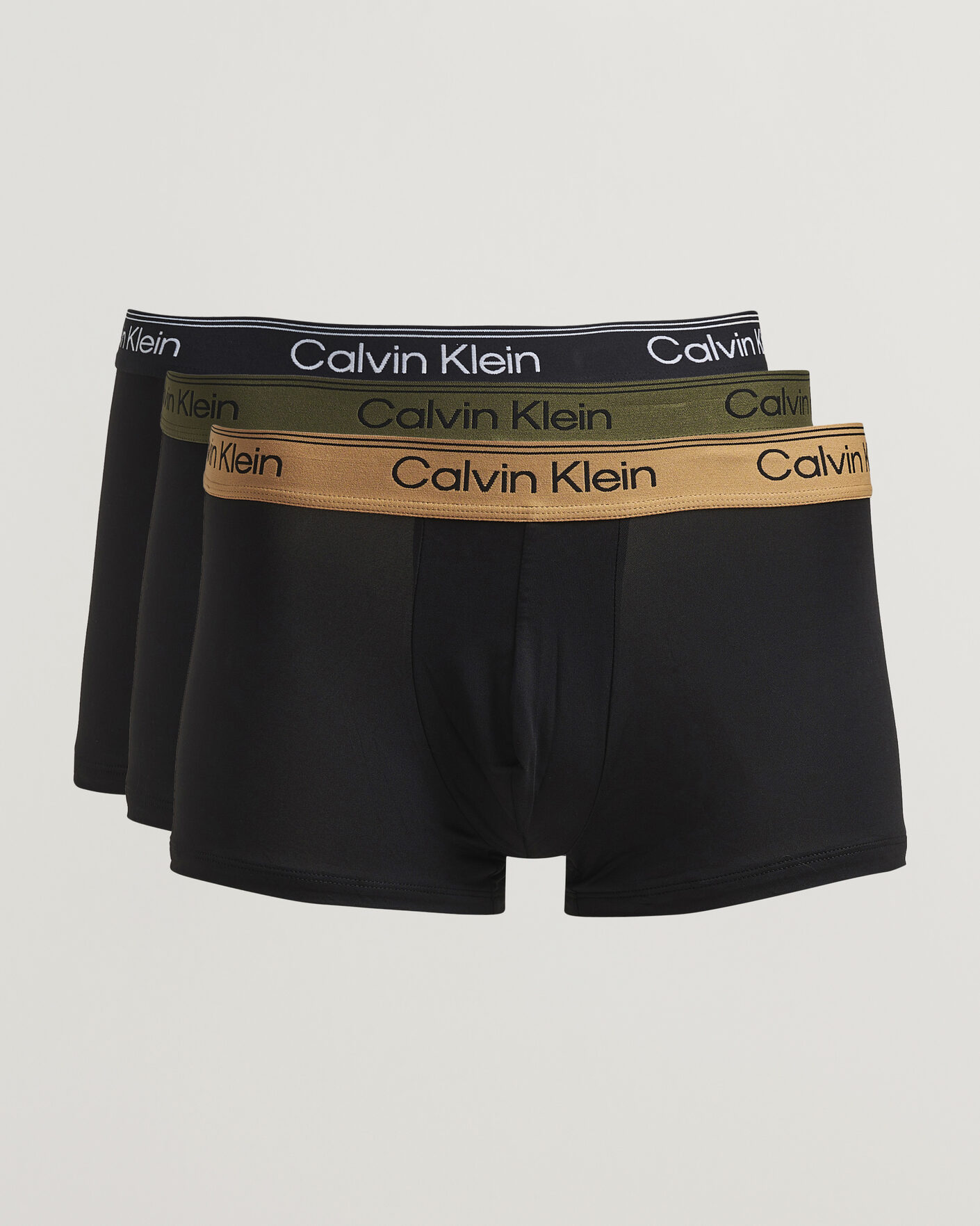 Hombres | Ropa interior y calcetines | Calvin Klein | 3-Pack Micro Stretch Trunk Black