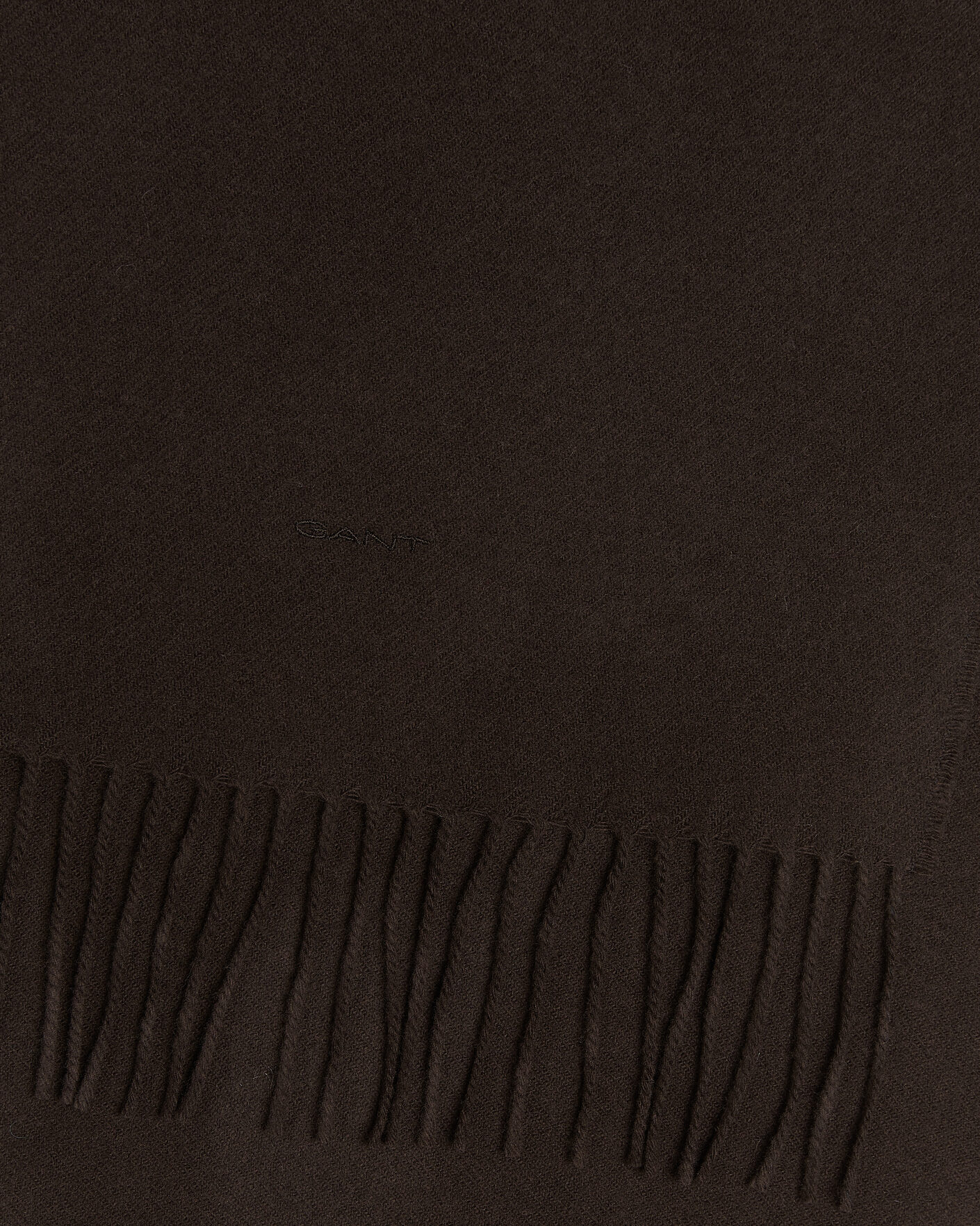Hombres | Bufandas | Gant | Wool Scarf Shadow Brown