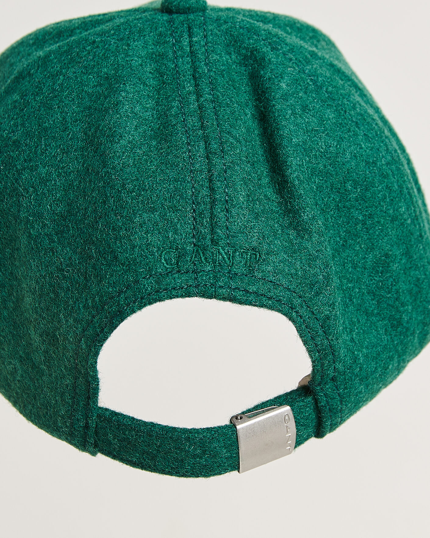 Hombres | Sombreros y gorras | Gant | G Badge Wool Melton Cap Dark Emerald