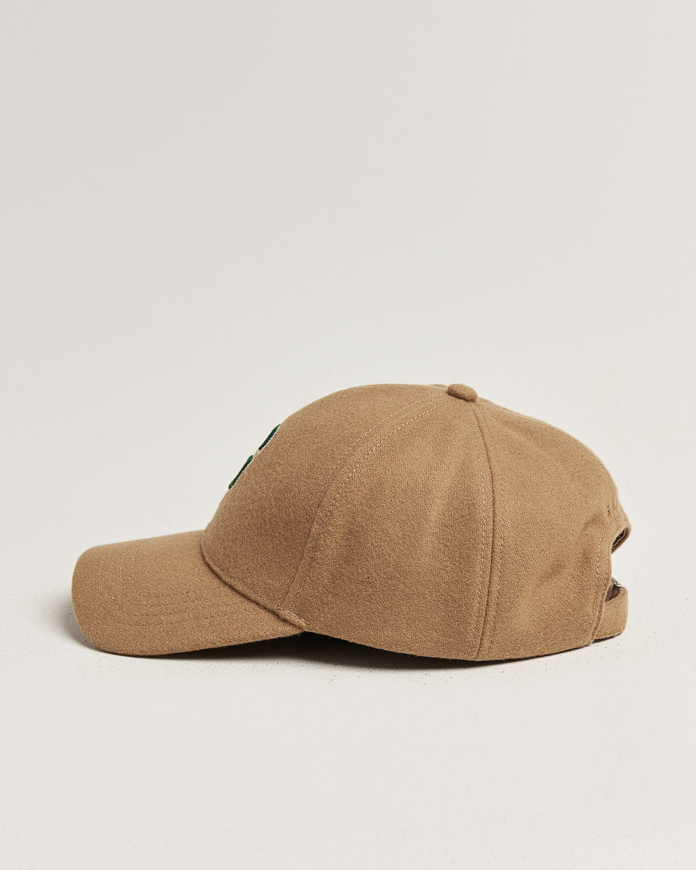 Hombres | Sombreros y gorras | Gant | G Badge Wool Melton Cap Autumn Yellow