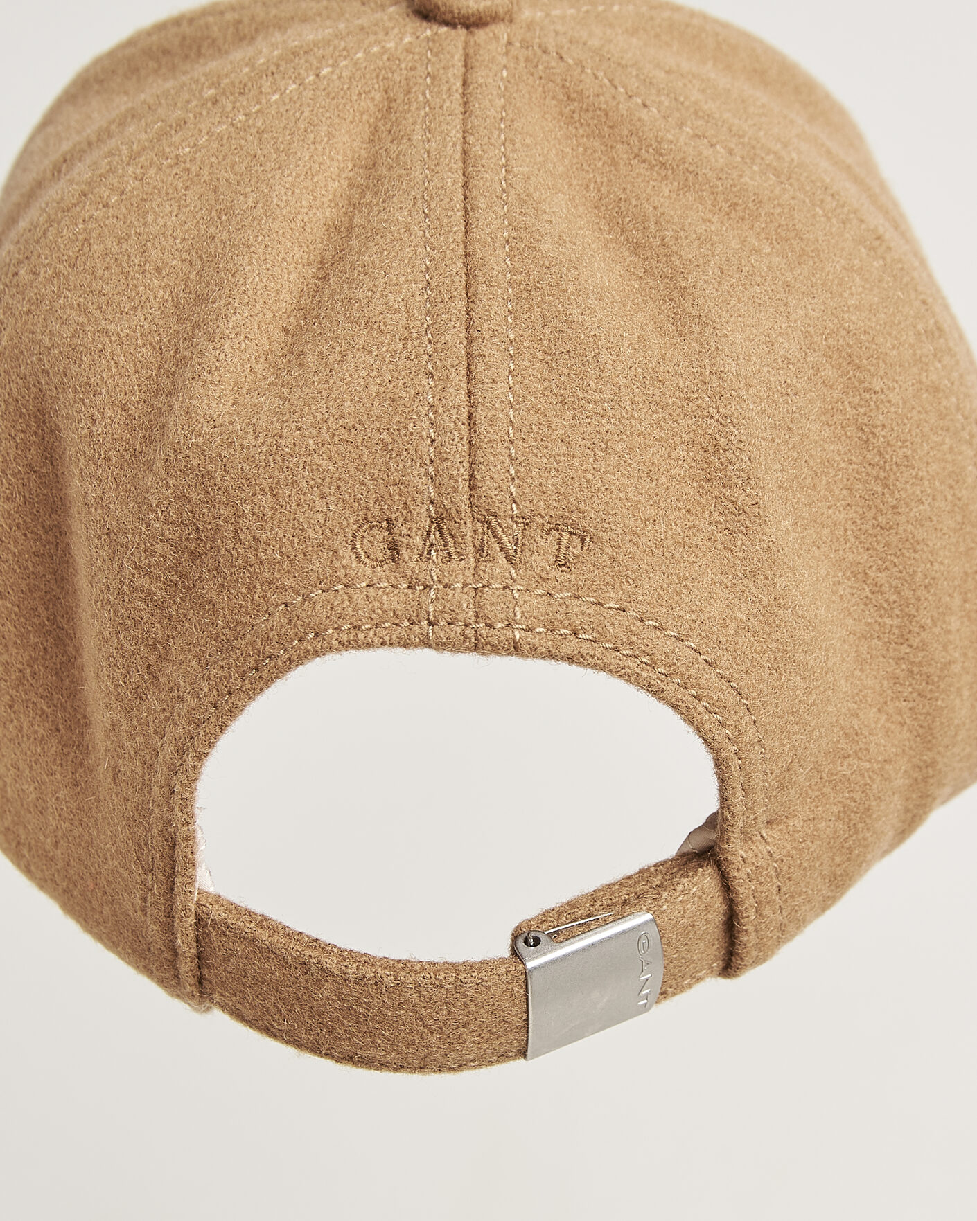 Hombres | Sombreros y gorras | Gant | G Badge Wool Melton Cap Autumn Yellow