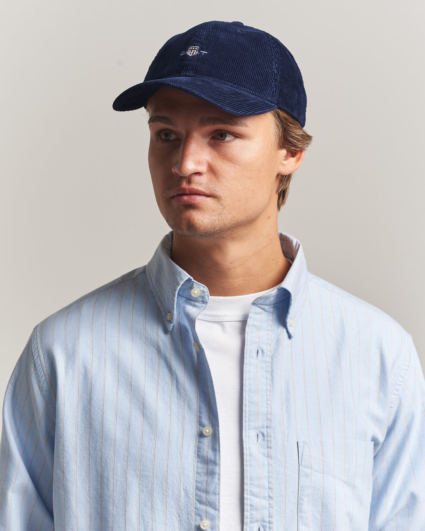 Hombres | Sombreros y gorras | Gant | Corduroy Cap Marine