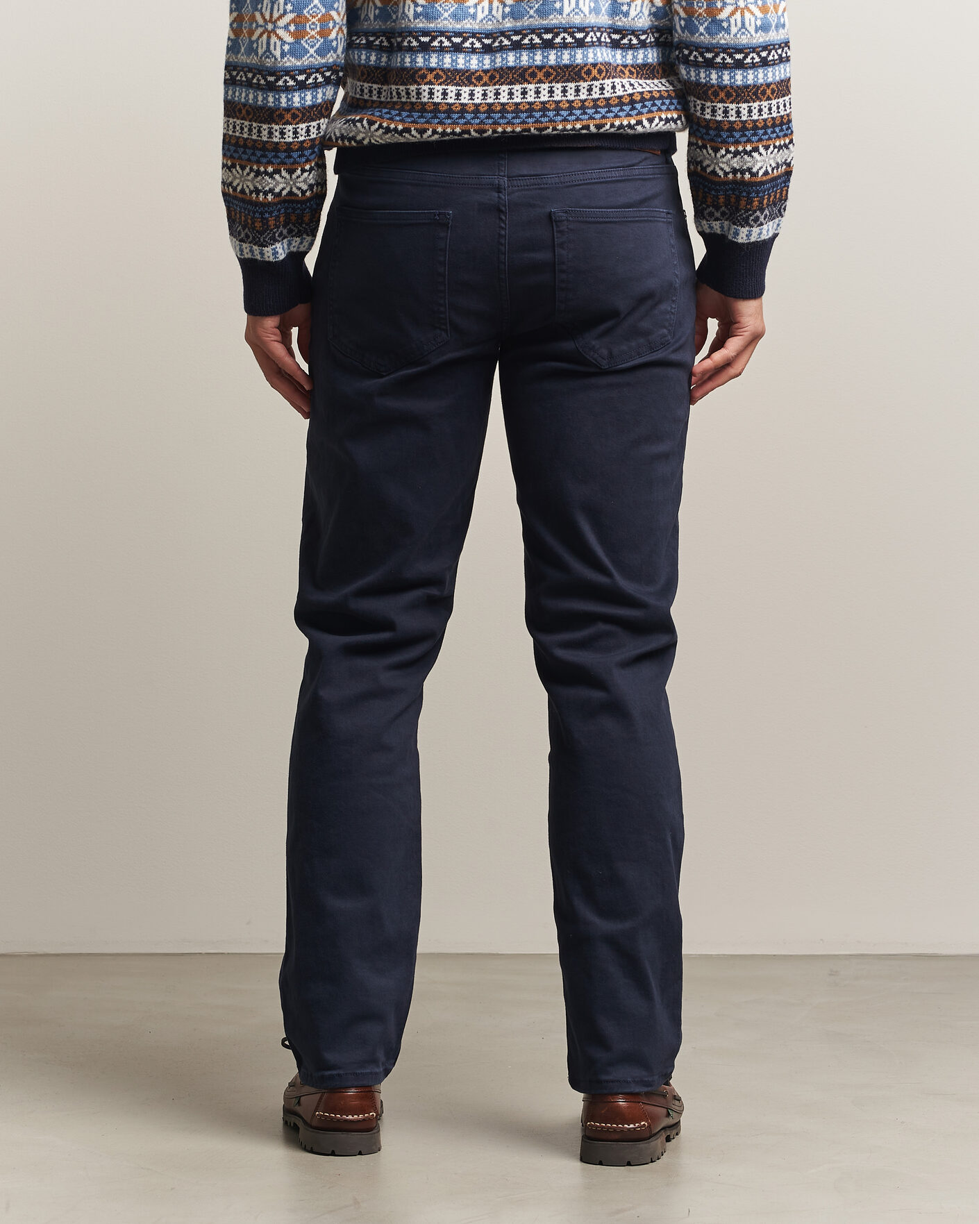 Hombres | Pantalones | Gant | Regular Fit Moleskin 5-Pocket Pants Evening Blue
