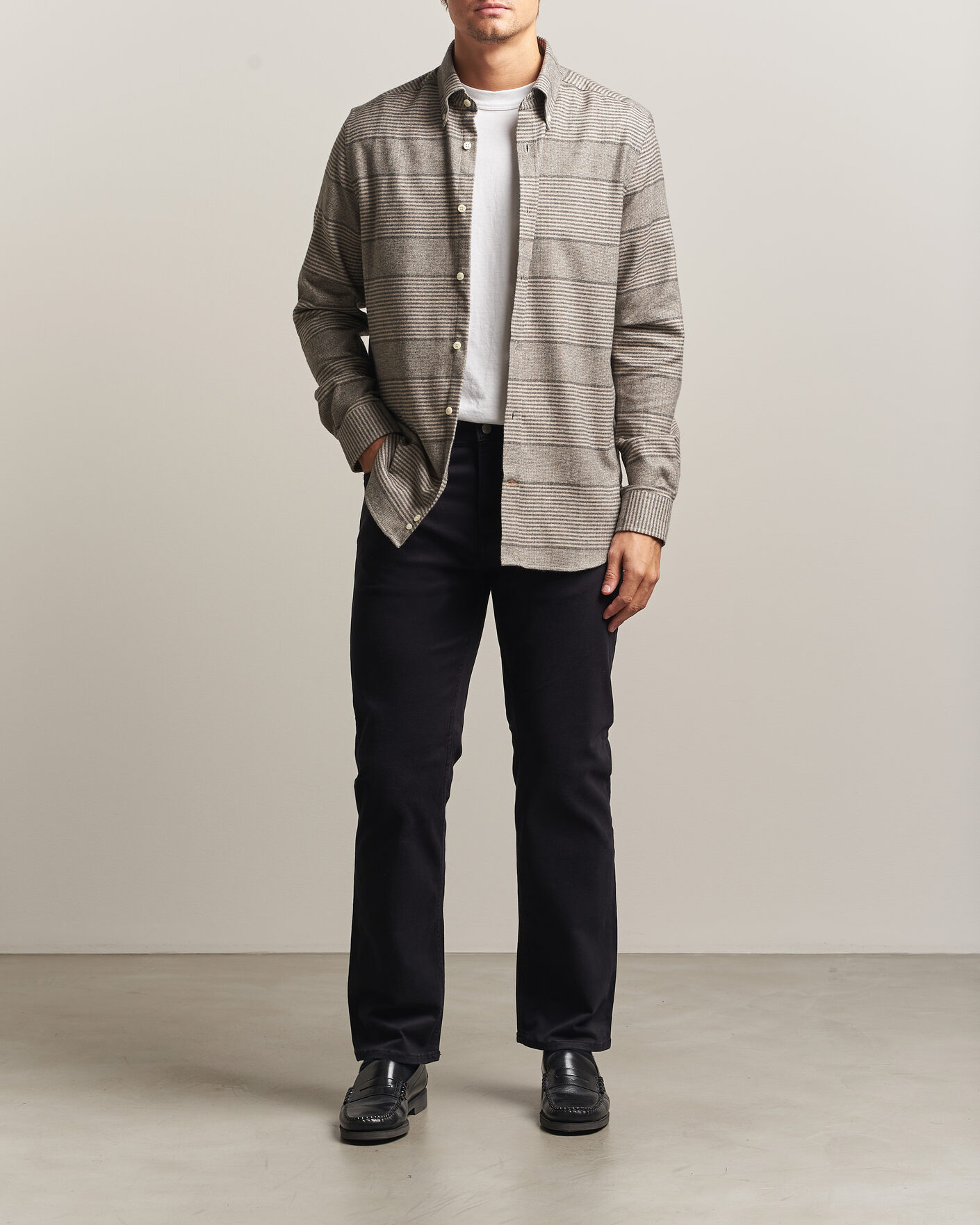 Hombres | Pantalones | Gant | Regular Fit Moleskin 5-Pocket Pants Black