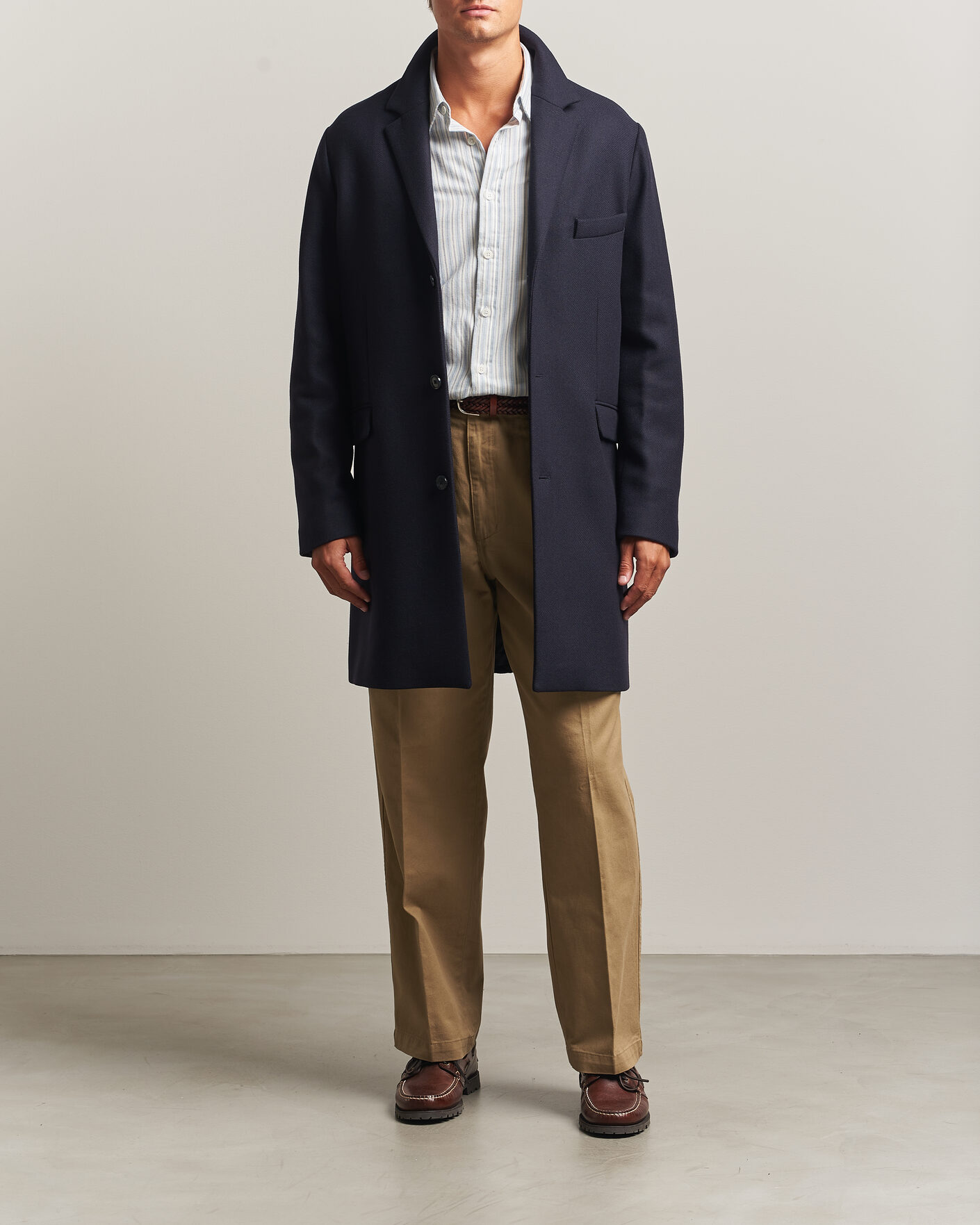 Hombres | Abrigos y chaquetas | Gant | Classic Wool/Cashmere Coat Evening Blue