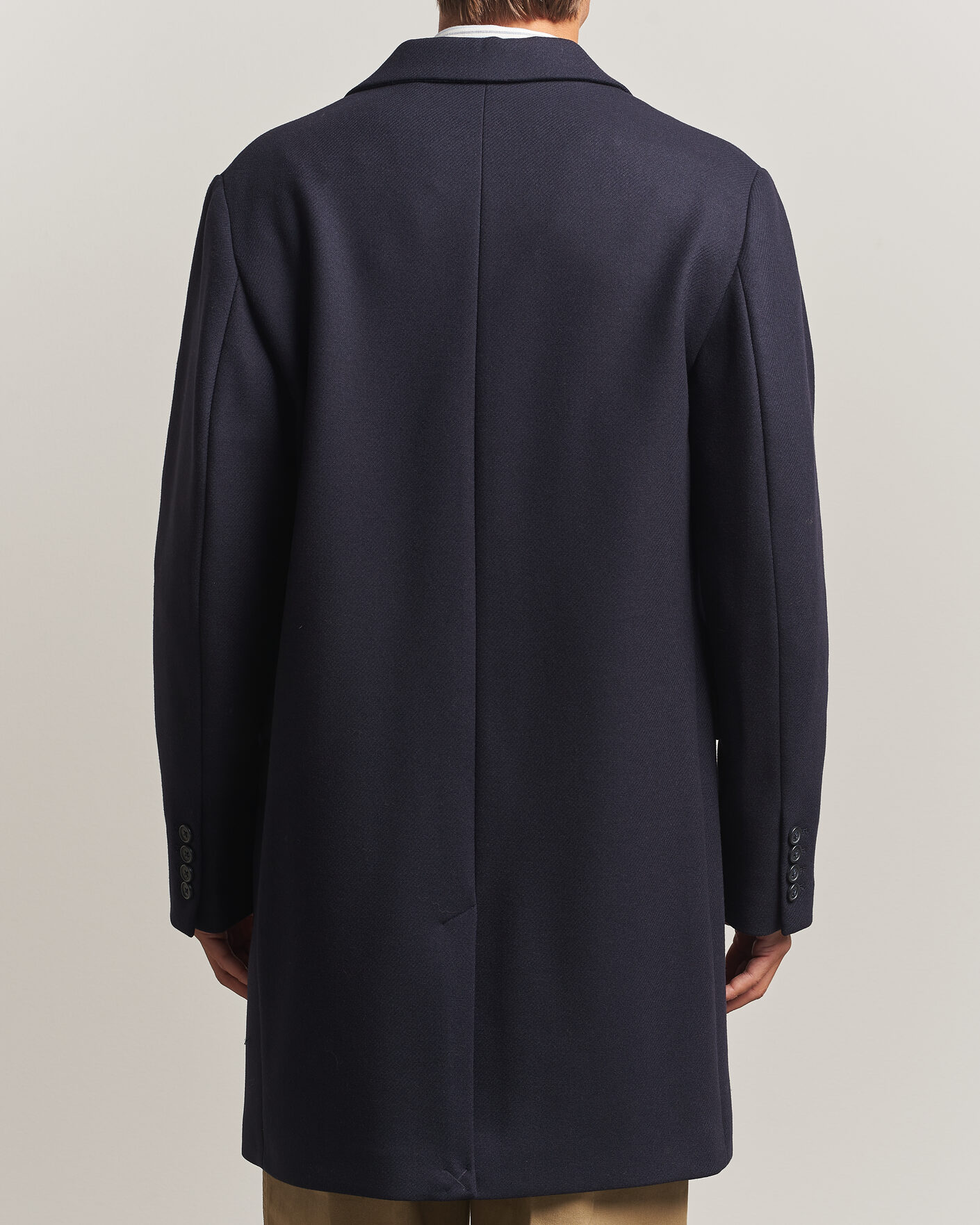 Hombres | Abrigos y chaquetas | Gant | Classic Wool/Cashmere Coat Evening Blue
