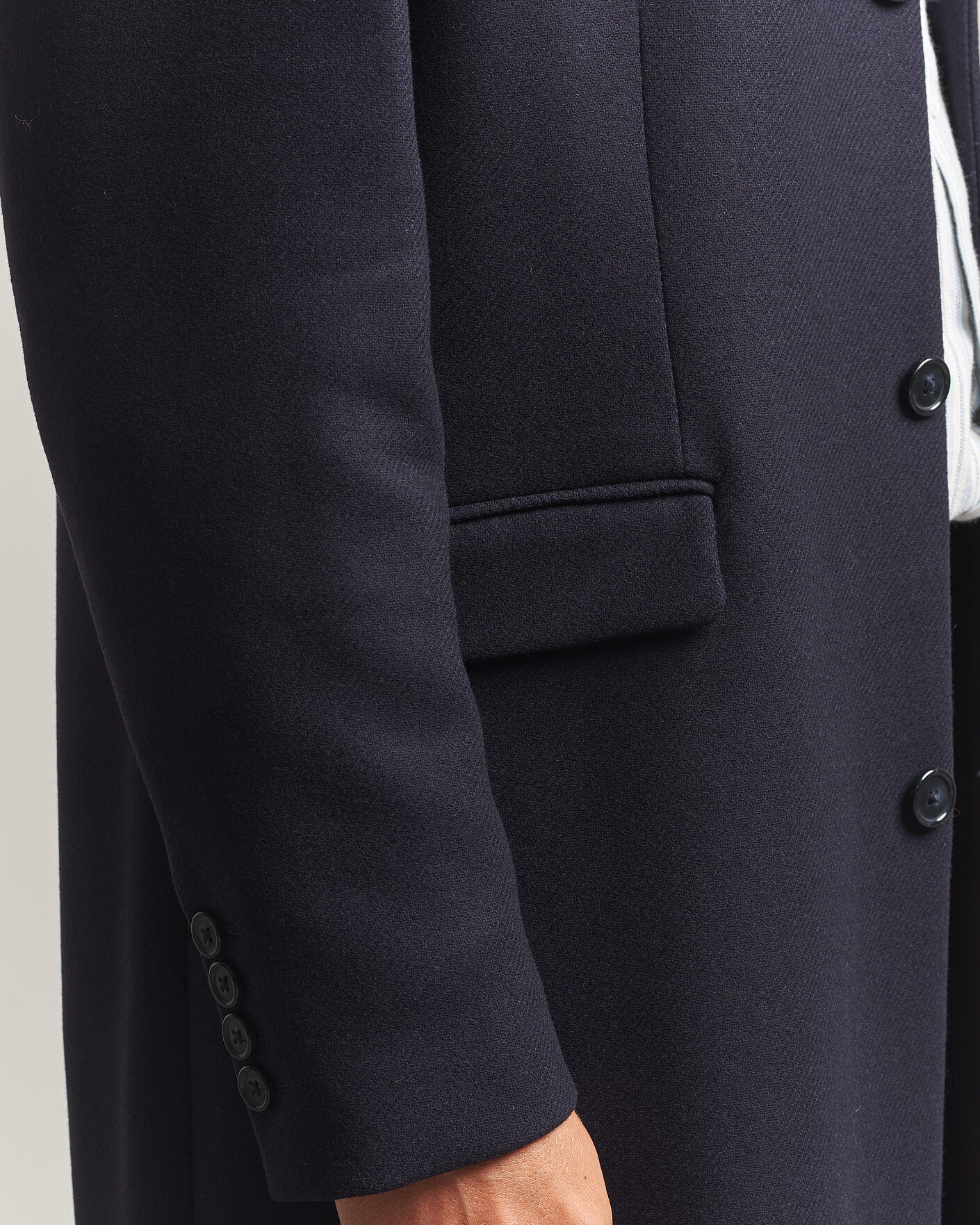 Hombres | Abrigos y chaquetas | Gant | Classic Wool/Cashmere Coat Evening Blue
